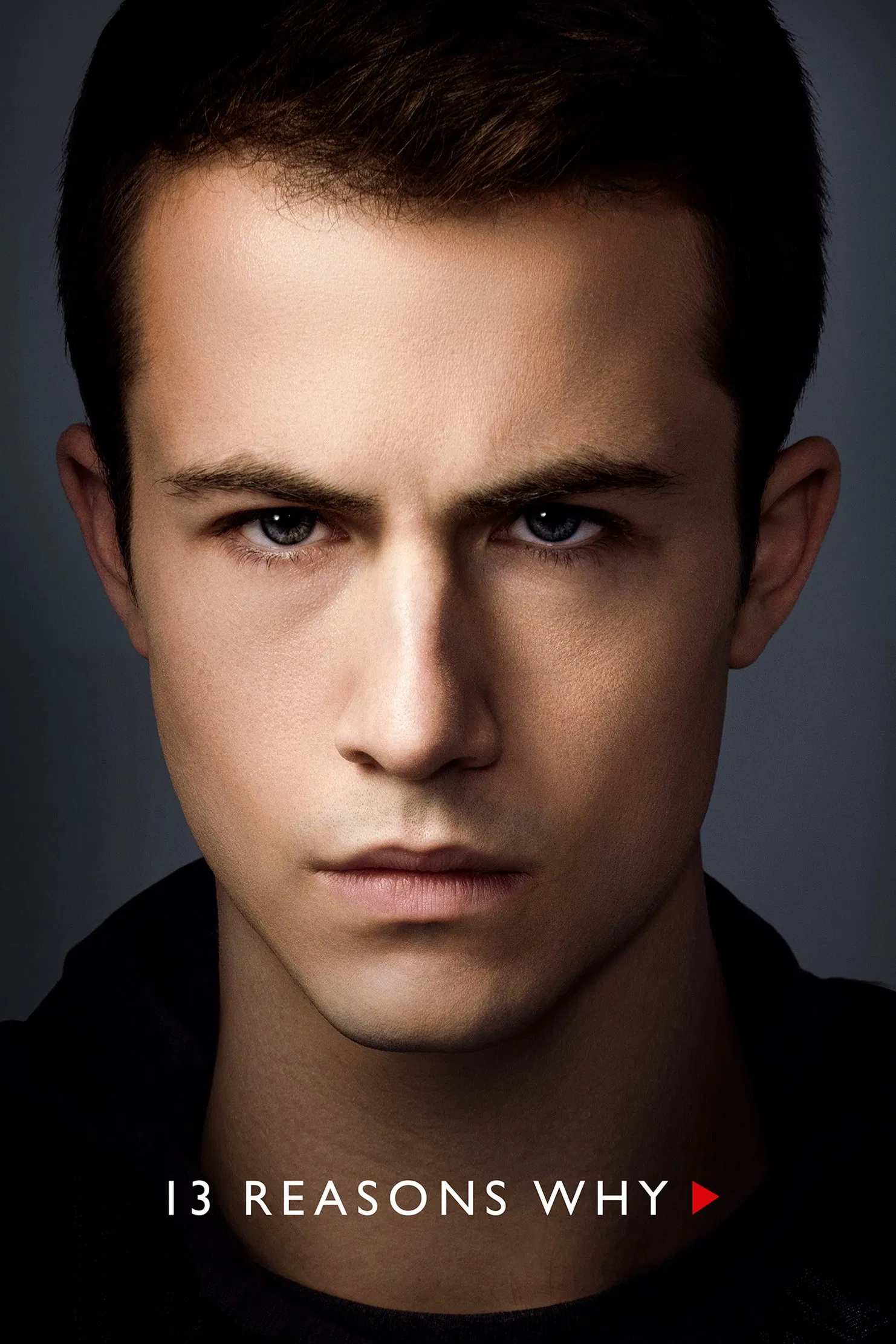 Poster chính thức của phim Phim Tâm Lý, Phim Bí Ẩn "13 Lý Do Tại Sao (Phần 1)" (13 Reasons Why - 2017), với sự tham gia của diễn viên Dylan Minnette và Grace Saif.