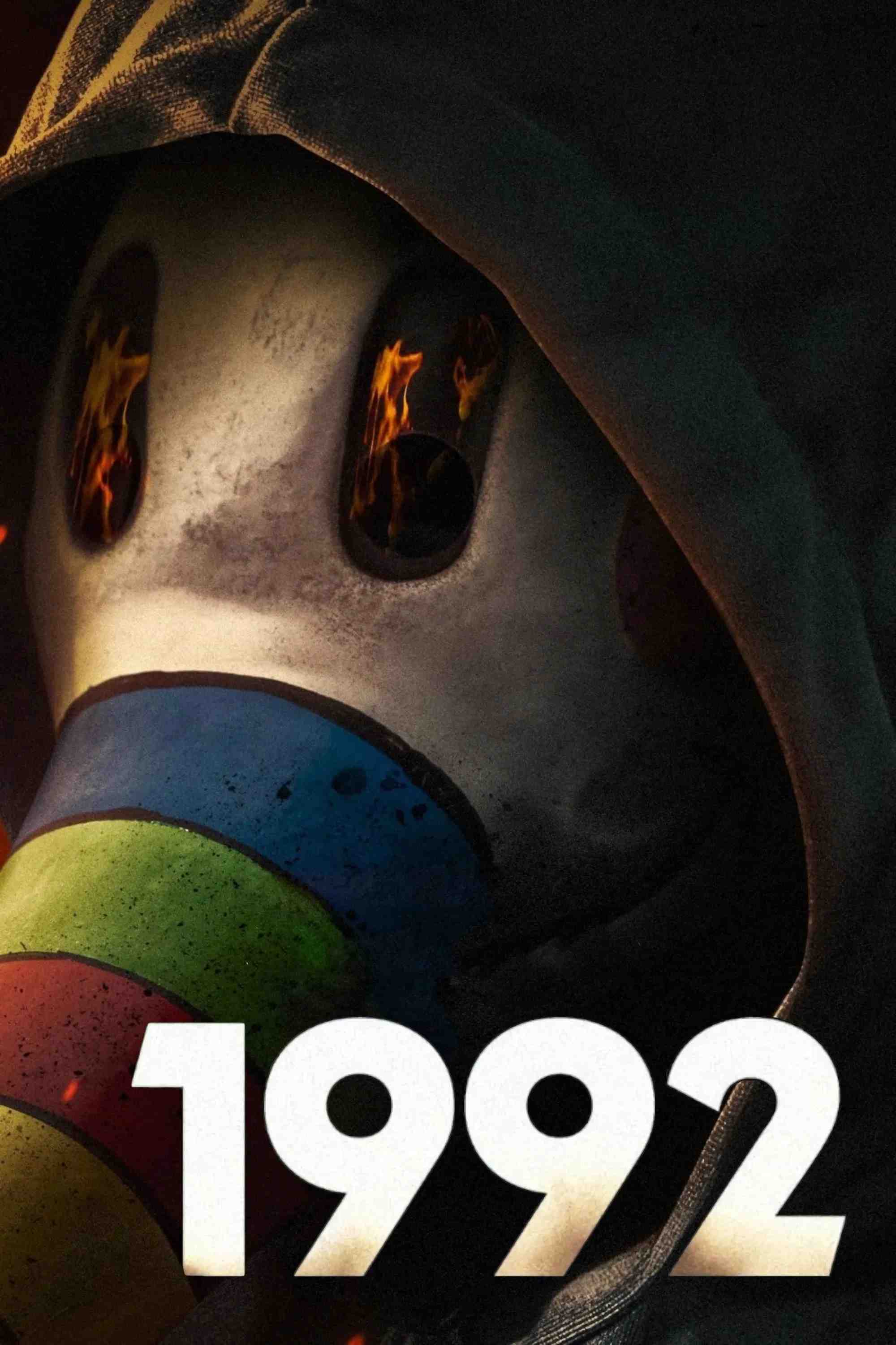 Poster chính thức của phim Phim Tâm Lý, Phim Bí Ẩn "1992" (1992 - 2024), với sự tham gia của diễn viên Fernando Valdivielso và Marian Álvarez.