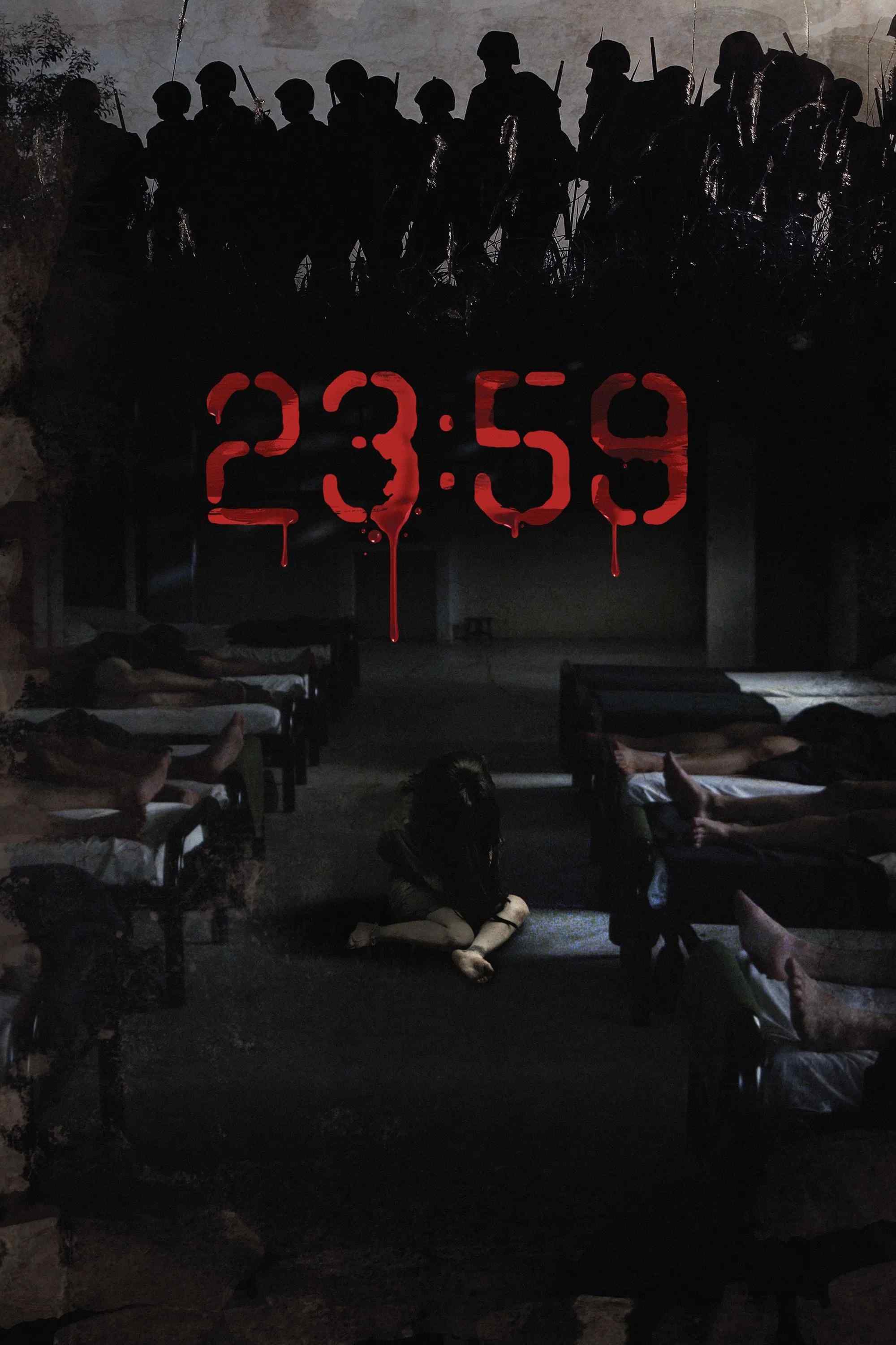 Poster chính thức của phim Phim Kinh Dị "23:59" (23:59 - 2011), với sự tham gia của diễn viên Stella Chung và Henley Hii.