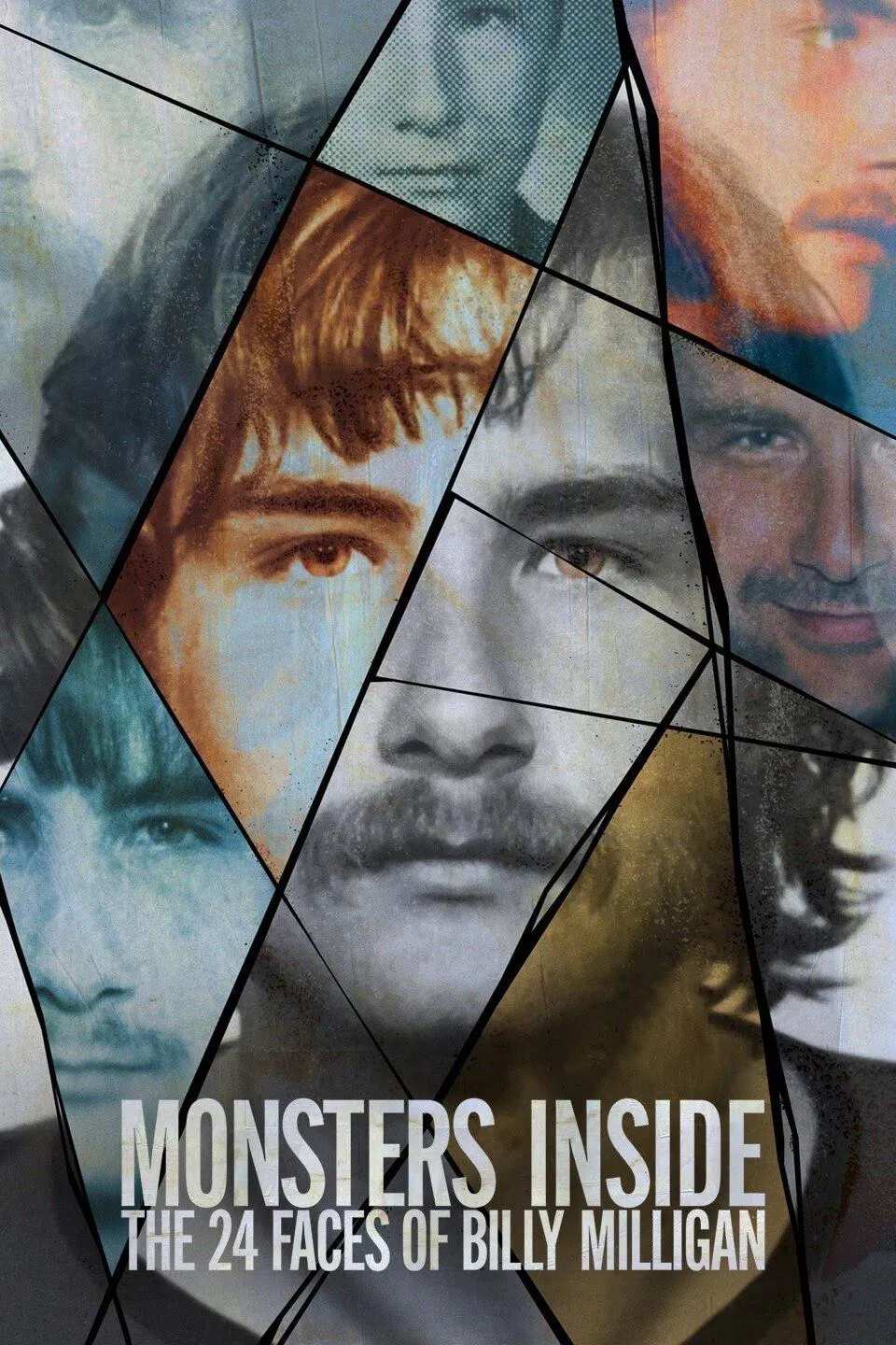 Poster chính thức của phim Phim Tài Liệu, Phim Hình Sự "24 Nhân Cách Của Billy Milligan" (Monsters Inside: The 24 Faces of Billy Milligan - 2021).