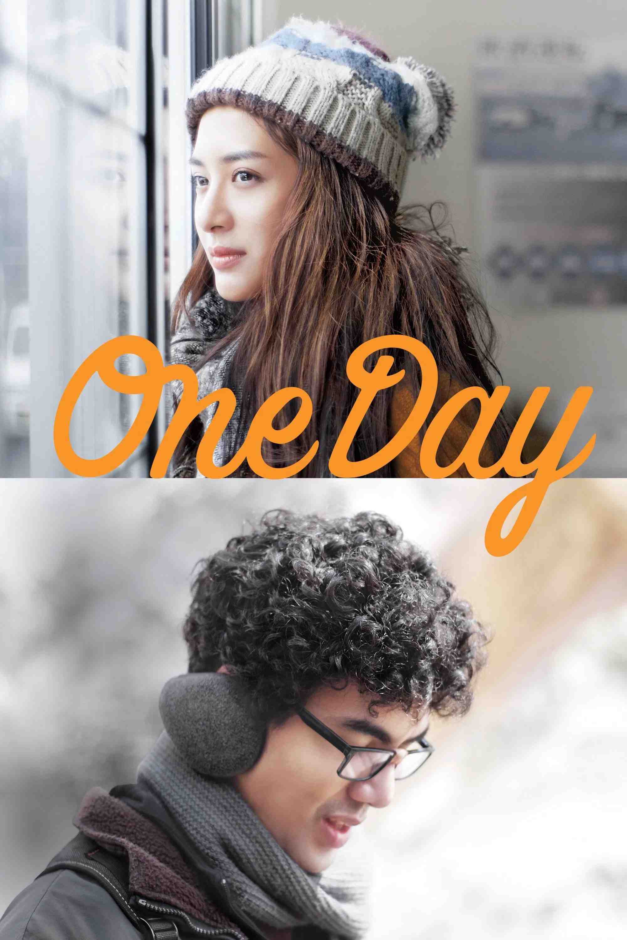 Poster chính thức của phim Phim Tình Cảm, Phim Tâm Lý "24h Yêu" (One Day - 2016), với sự tham gia của diễn viên Chantavit Dhanasevi và Nittha Jirayungyurn.