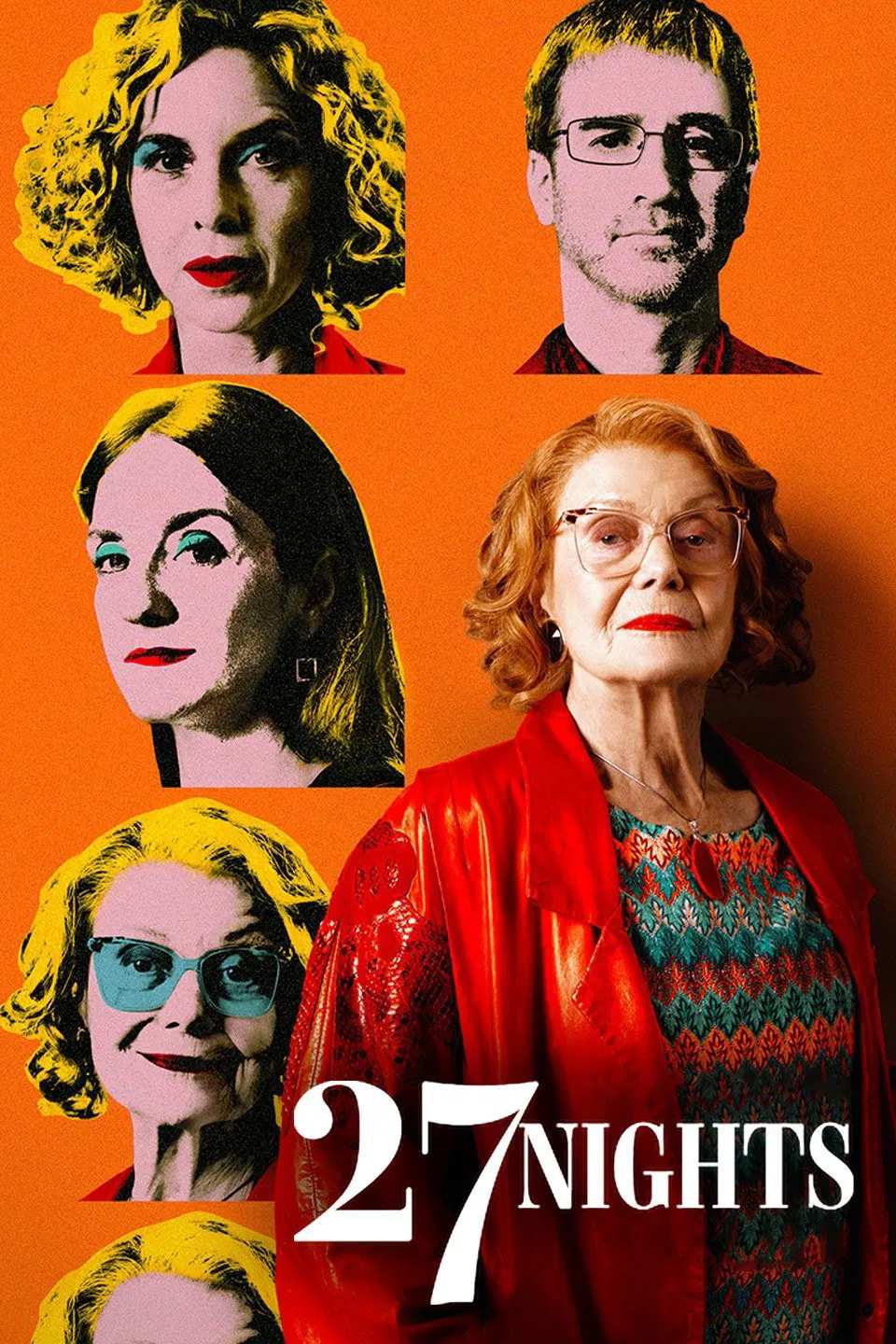 Poster chính thức của phim Phim Hài "27 Đêm" (27 Nights - 2025), với sự tham gia của diễn viên Daniel Hendler và Humberto Tortonese.