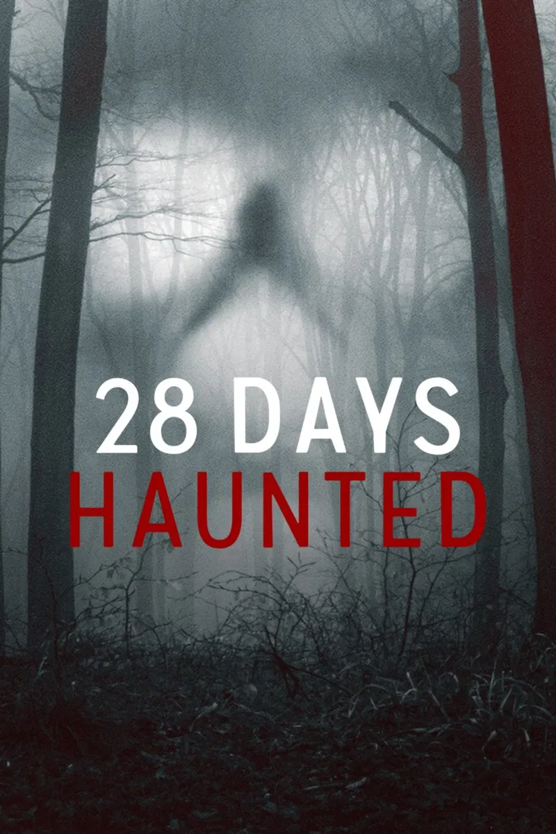 Poster chính thức của phim Truyền Hình Thực Tế "28 Ngày Ma Ám" (28 Days Haunted - 2022).