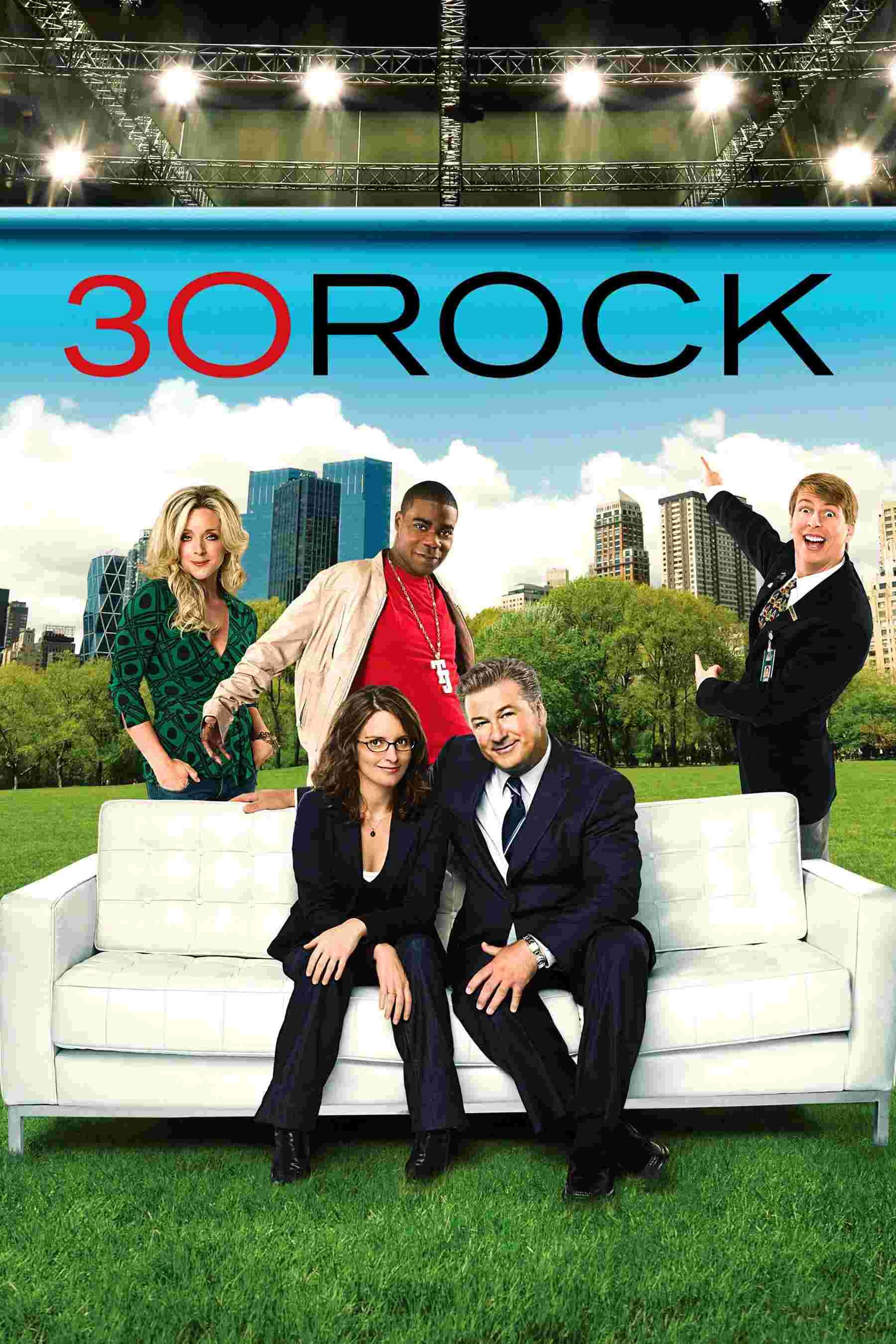 Poster chính thức của phim Phim Hài "30 Rock (Phần 2)" (30 Rock - 2006), với sự tham gia của diễn viên Tina Fey và Alec Baldwin.