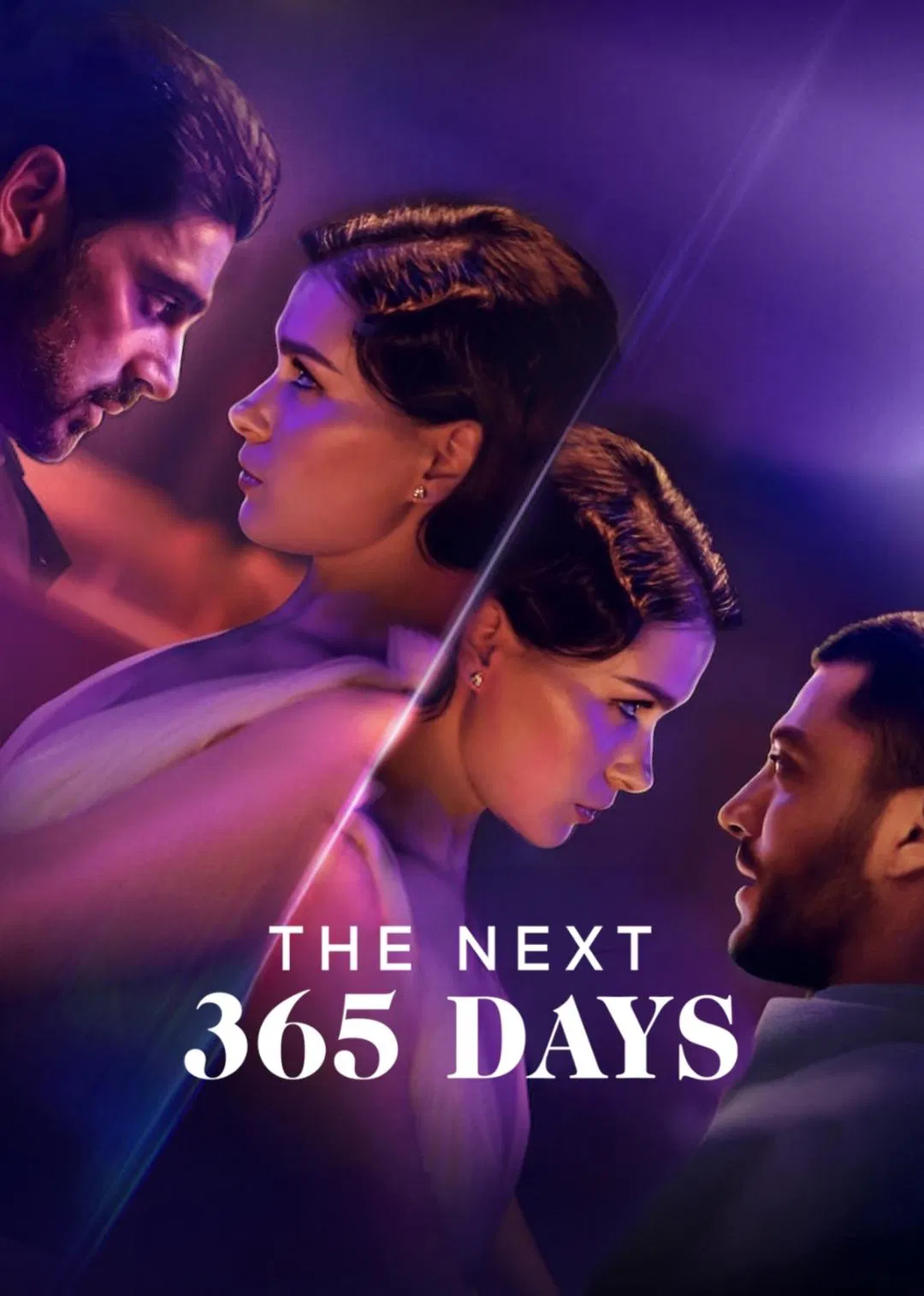 Poster chính thức của phim Phim Tình Cảm, Phim Tâm Lý "365 Ngày Tiếp Theo" (The Next 365 Days - 2022), với sự tham gia của diễn viên Anna-Maria Sieklucka và Michele Morrone.
