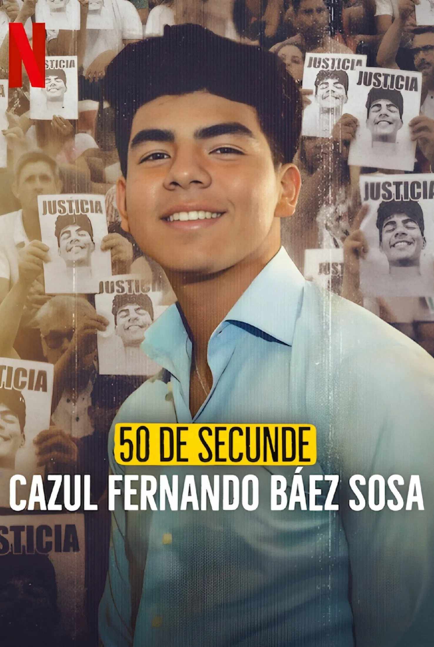 Poster chính thức của phim Phim Tài Liệu, Phim Hình Sự "50 Giây: Vụ Án Fernando Báez Sosa" (50 Seconds: The Fernando Báez Sosa Case - 2025).