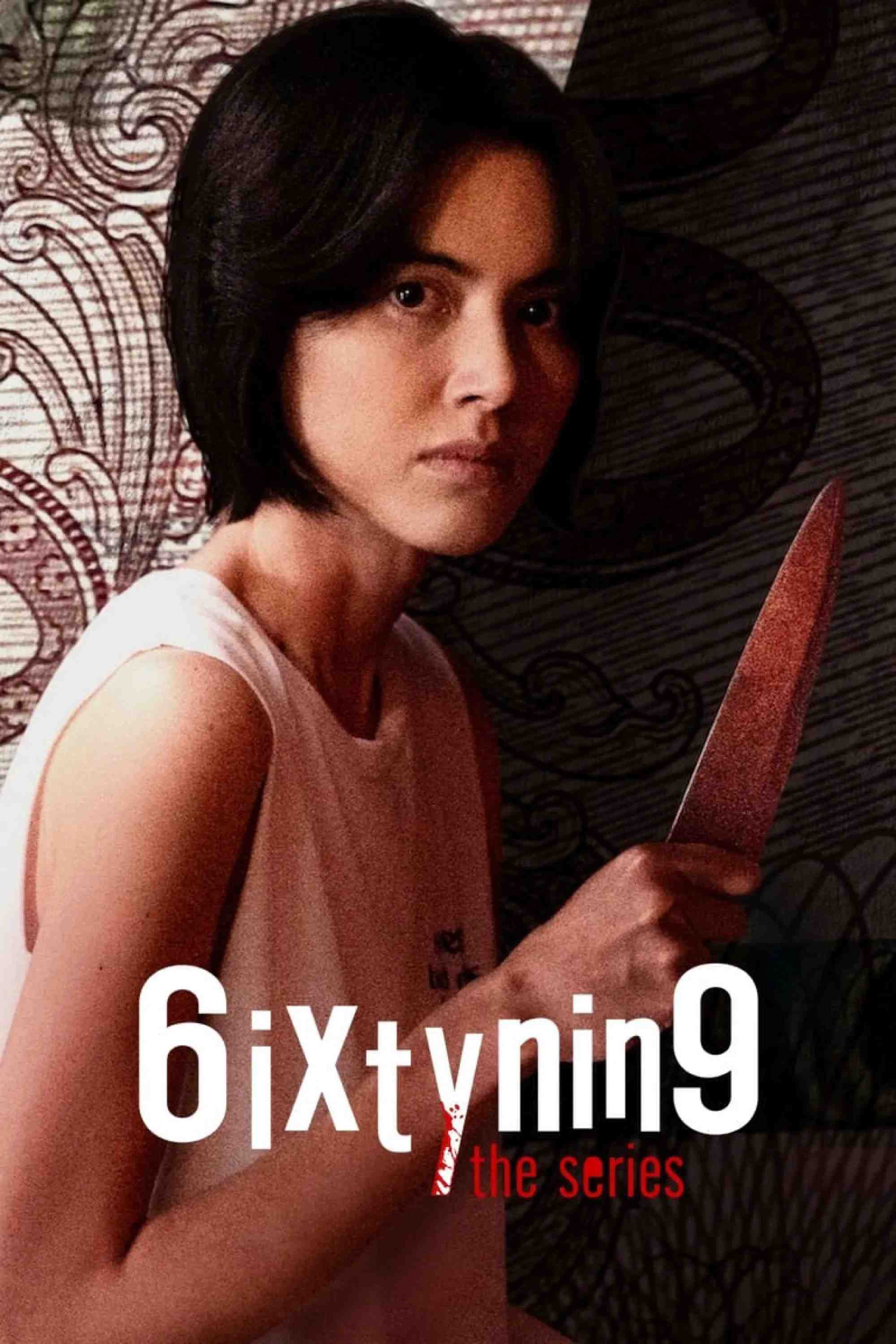 Poster chính thức của phim Phim Hài, Phim Hình Sự "6ixtynin9 Loạt phim" (6ixtynin9 the Series - 2023), với sự tham gia của diễn viên Davika Hoorne và Apivich Rinthapoln.