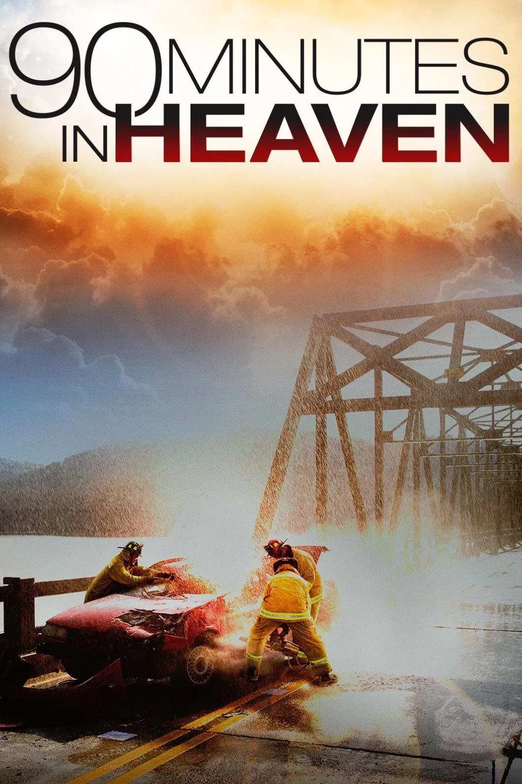 Poster chính thức của phim Phim Tâm Lý "90 Phút Ở Thiên Đường" (90 Minutes in Heaven - 2015), với sự tham gia của diễn viên Kate Bosworth và Hayden Christensen.