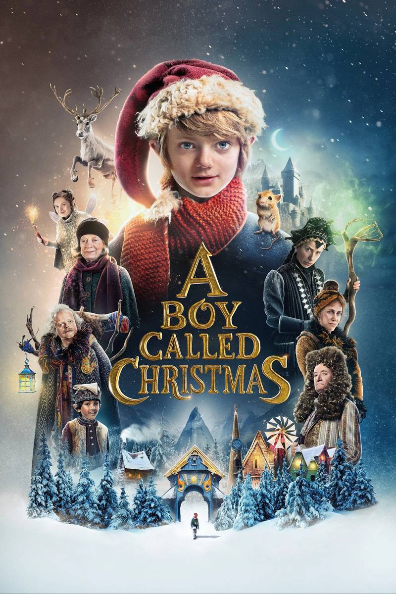 Poster chính thức của phim Phim Gia Đình, Phim Phiêu Lưu "A Boy Called Christmas" (A Boy Called Christmas - 2021), với sự tham gia của diễn viên Henry Lawfull và Michiel Huisman.