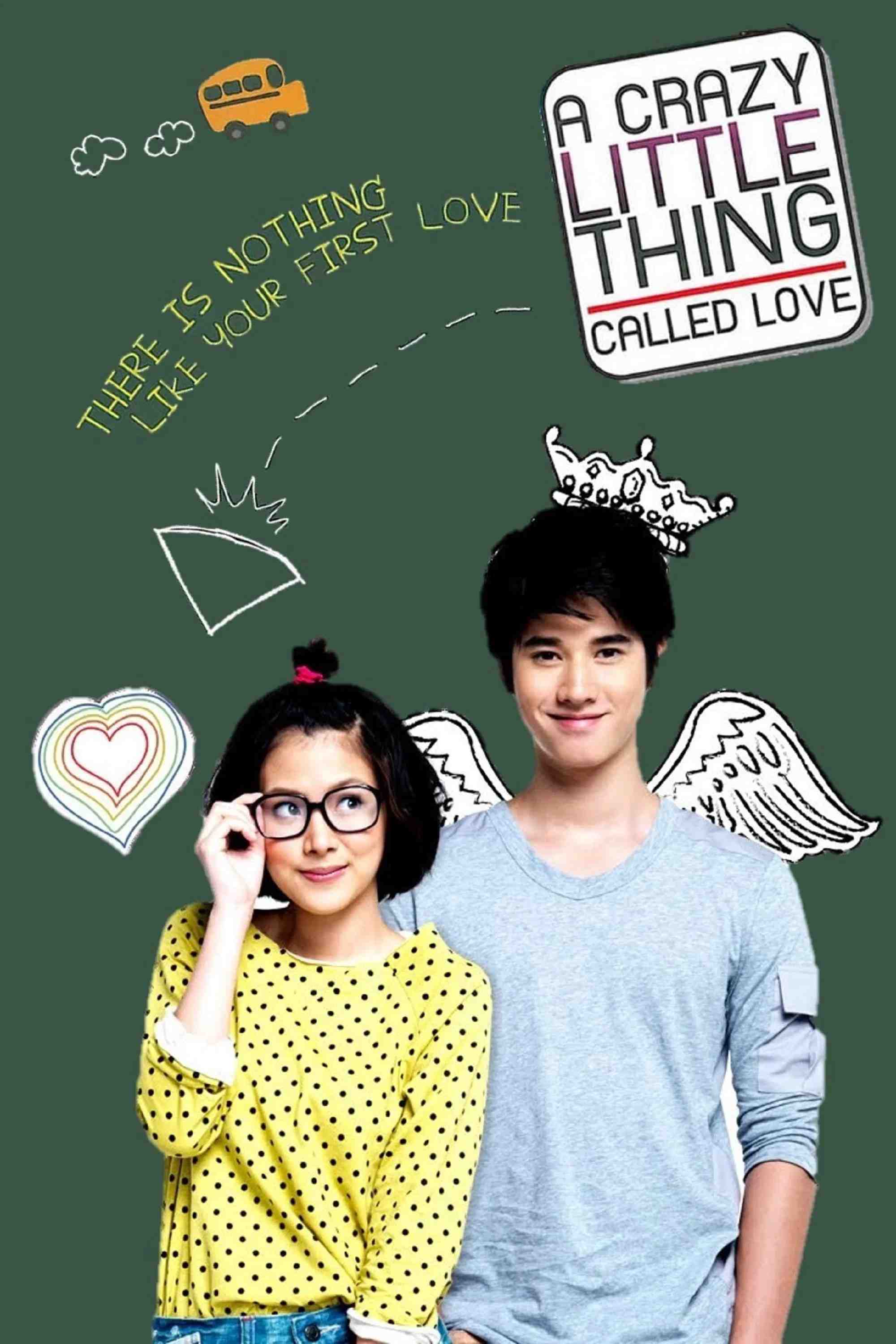 Poster chính thức của phim Phim Hài, Phim Tình Cảm "A Little Thing Called Love" (A Little Thing Called Love - 2010), với sự tham gia của diễn viên Mario Maurer và Pimchanok Luevisadpaibul.