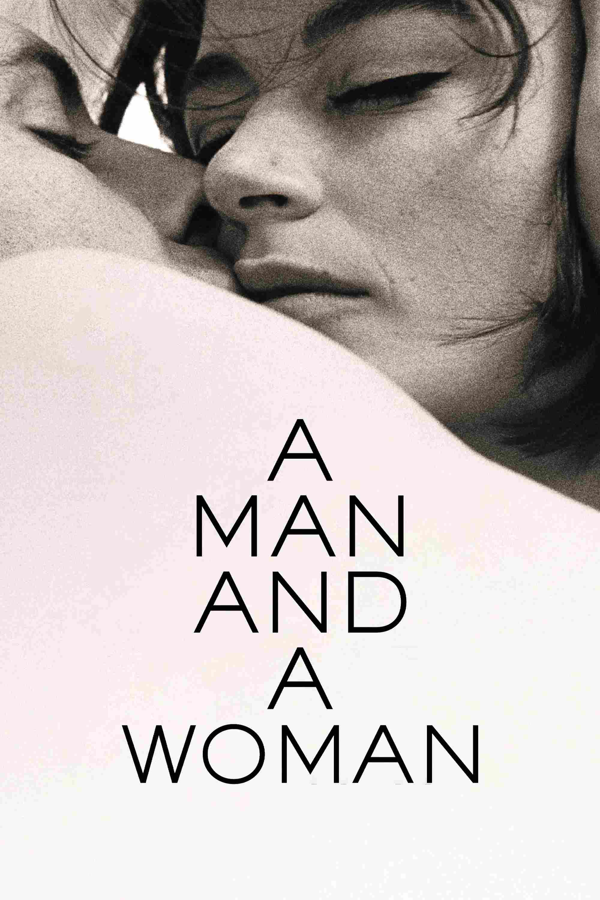Poster chính thức của phim Phim Tâm Lý, Phim Tình Cảm "A Man and a Woman" (A Man and a Woman - 1966), với sự tham gia của diễn viên Anouk Aimée và Jean-Louis Trintignant.