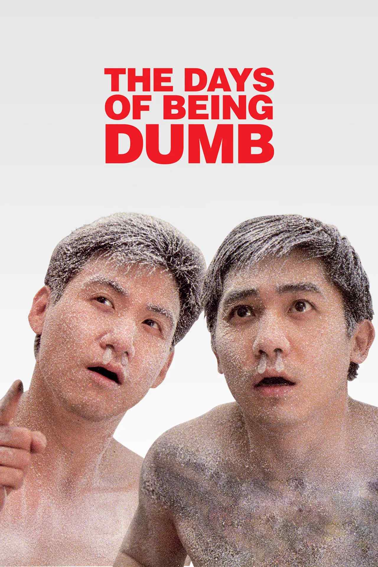 Poster chính thức của phim Phim Tình Cảm, Phim Hài "A Phi Và A Kỳ" (The Days of Being Dumb - 1992), với sự tham gia của diễn viên Trương Học Hữu và Lương Triều Vỹ.