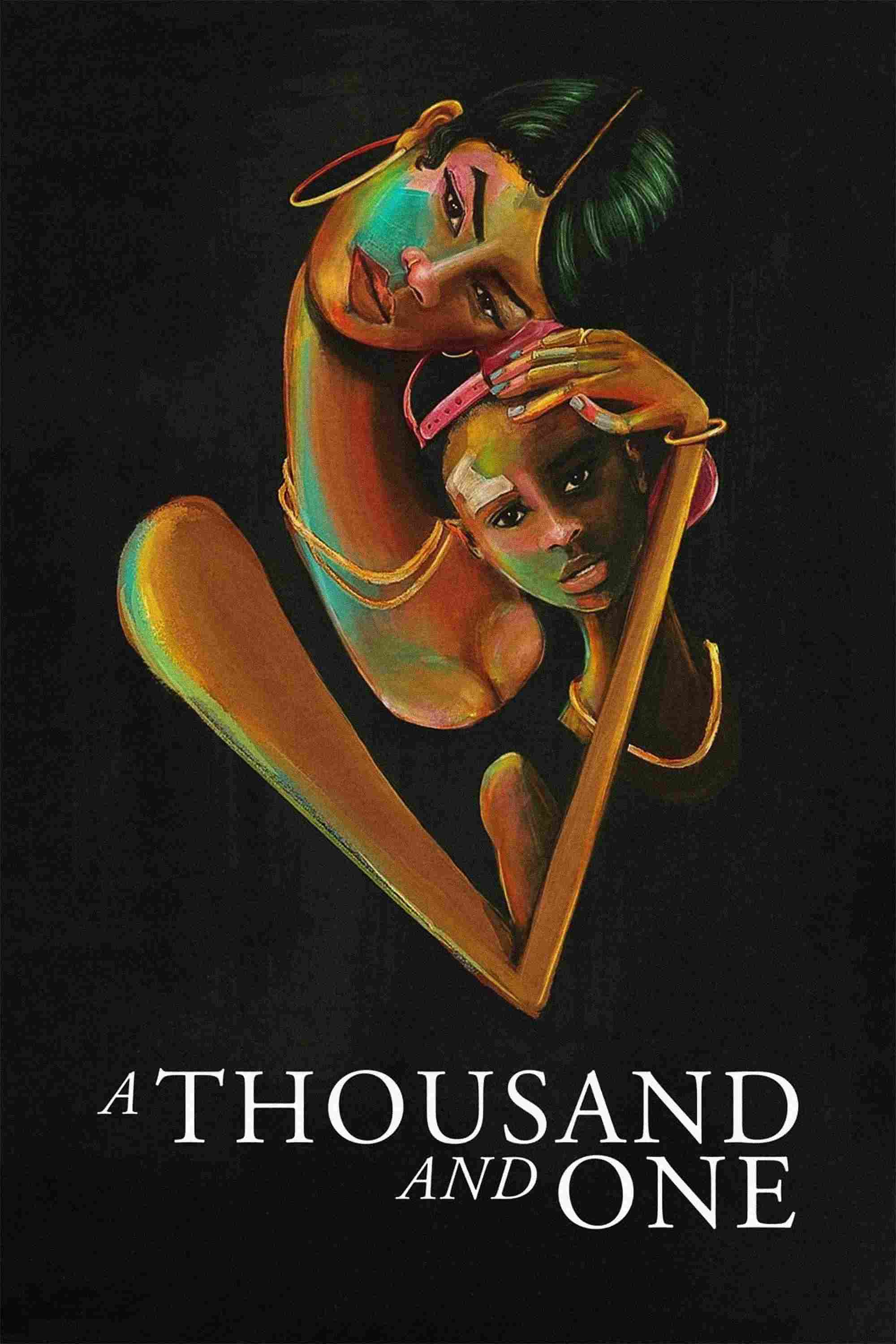 Poster chính thức của phim Phim Tâm Lý, Phim Hình Sự "A Thousand and One" (A Thousand and One - 2023), với sự tham gia của diễn viên Teyana Taylor và William Catlett.