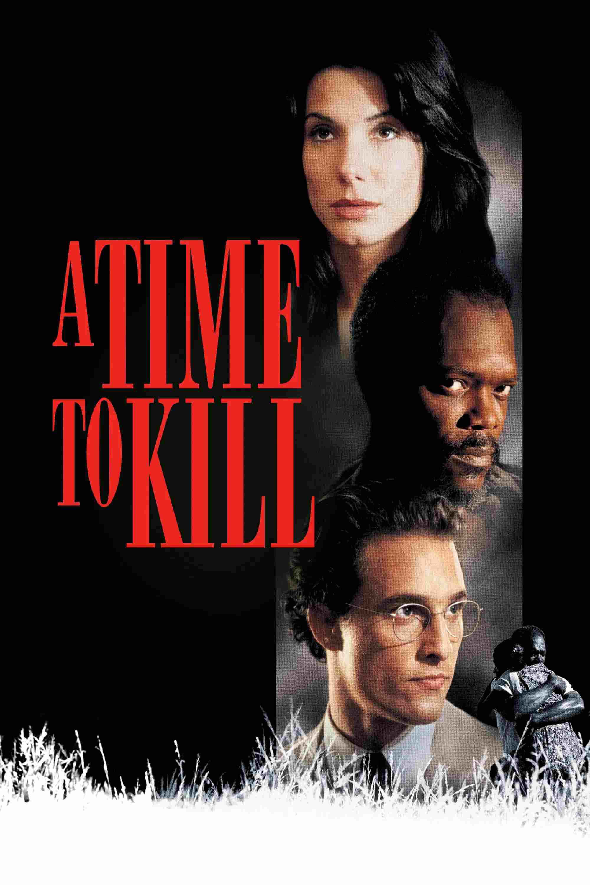 Poster chính thức của phim Phim Hình Sự, Phim Tâm Lý "A Time to Kill" (A Time to Kill - 1996), với sự tham gia của diễn viên Matthew McConaughey và Sandra Bullock.