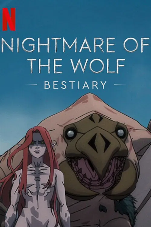 Poster chính thức của phim Phim Tài Liệu "Ác mộng của sói: Bách khoa quái thú" (Nightmare of the Wolf: Bestiary - 2022).