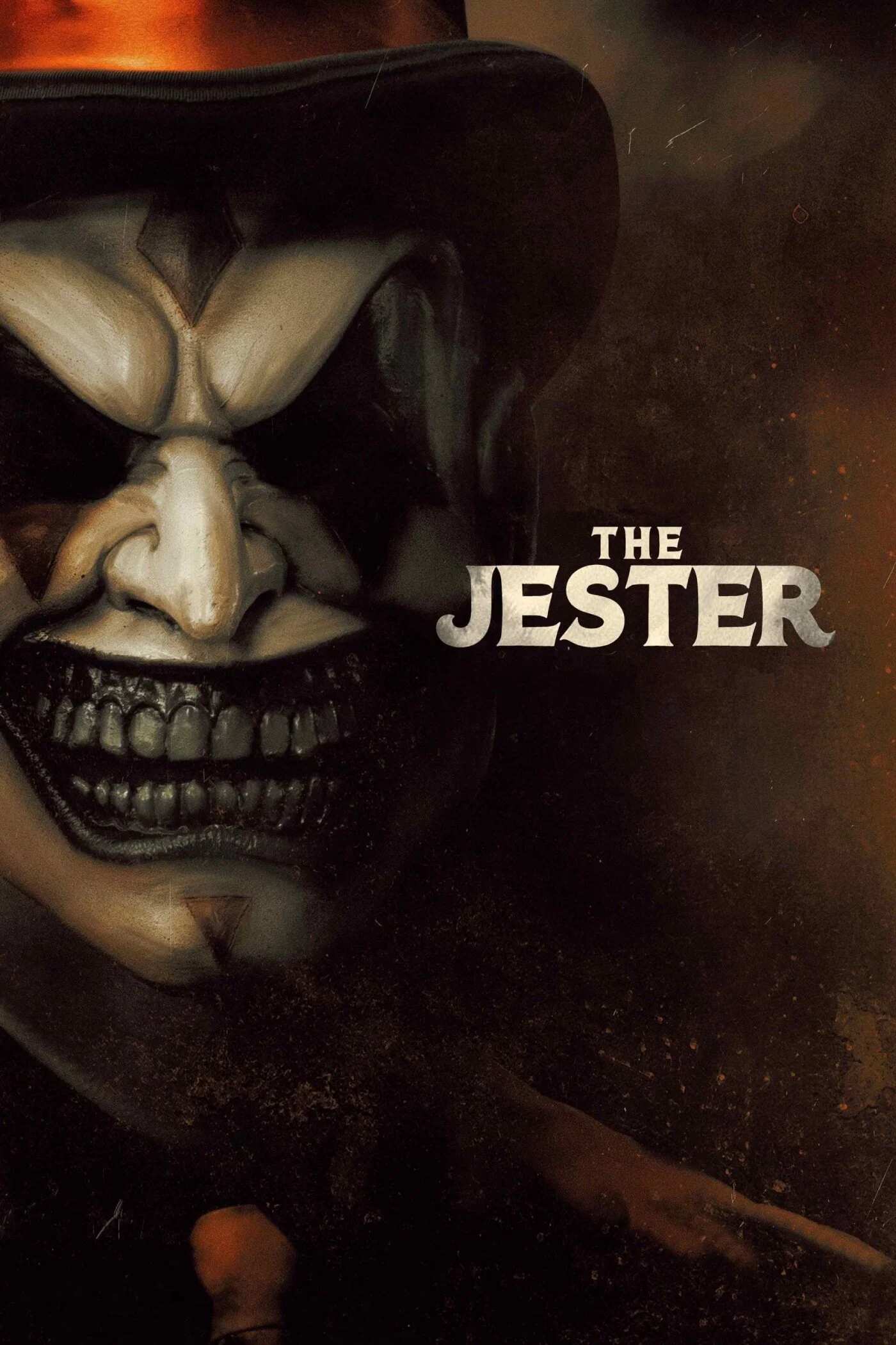 Poster chính thức của phim Phim Kinh Dị, Phim Giật Gân "Ác Mộng Gã Hề" (The Jester - 2023), với sự tham gia của diễn viên Matt Servitto và Lelia Symington.