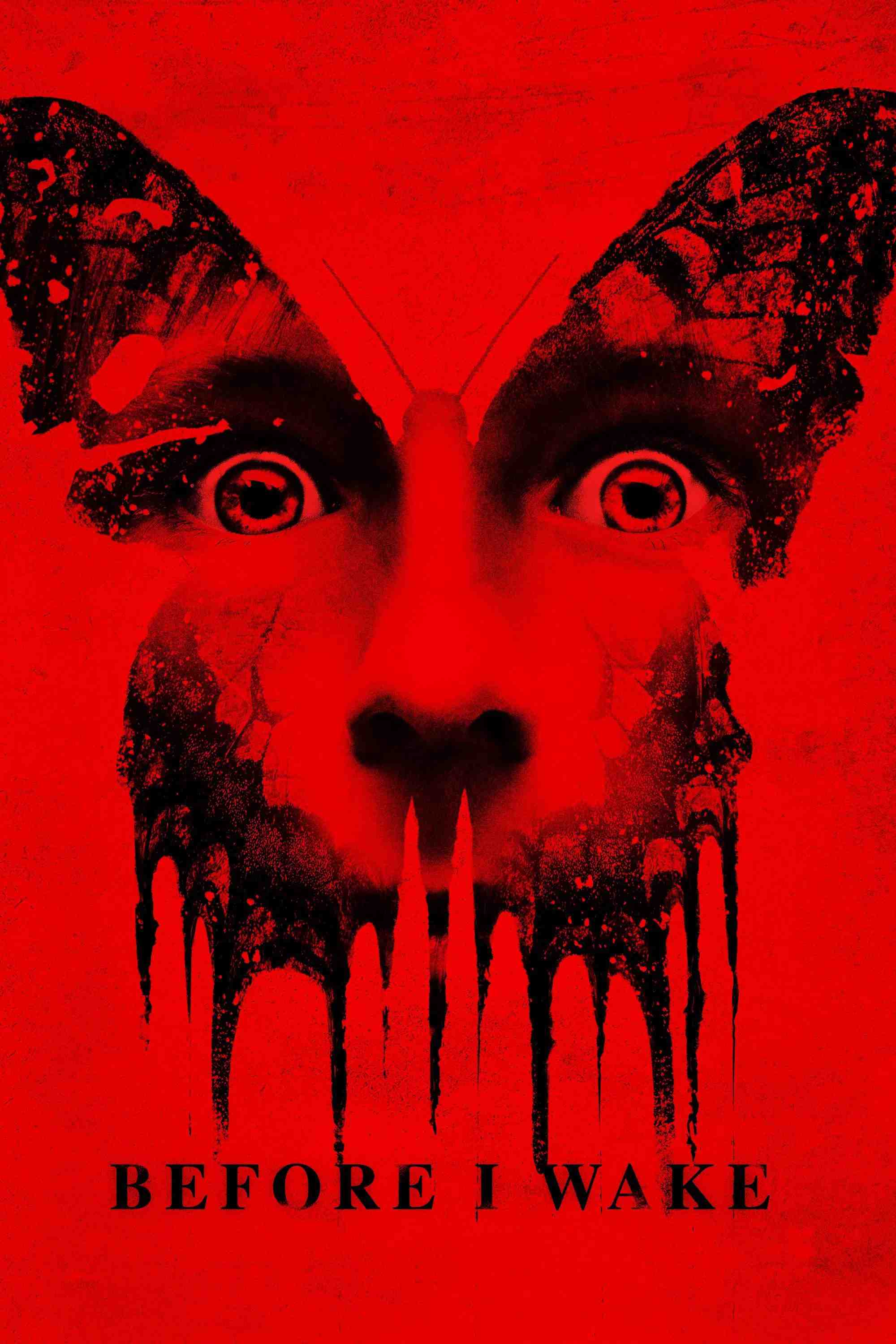 Poster chính thức của phim Phim Tâm Lý, Phim Giả Tượng "Ác Mộng Kinh Hoàng" (Before I Wake - 2016), với sự tham gia của diễn viên Kate Bosworth và Jacob Tremblay.