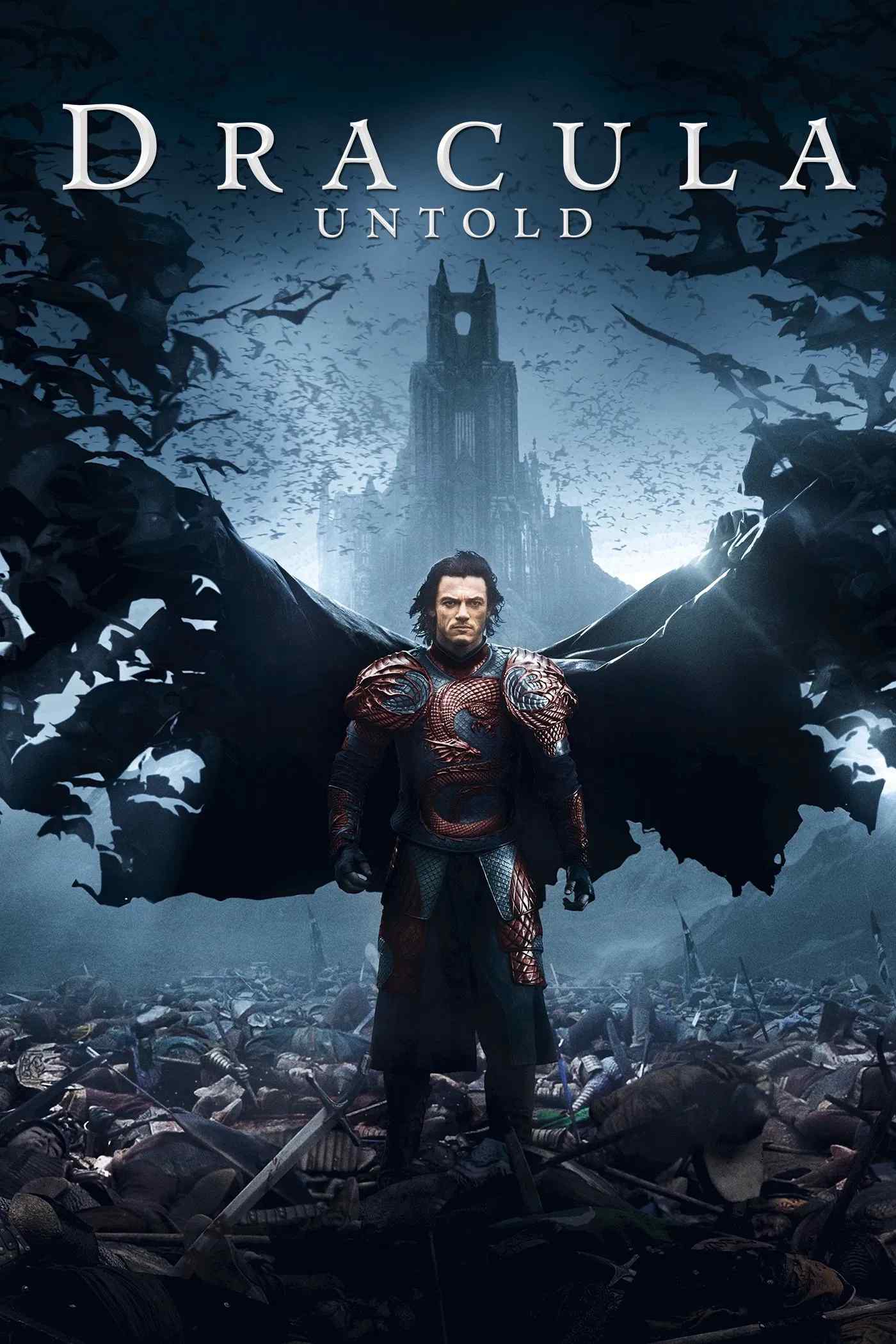 Poster chính thức của phim Phim Kinh Dị, Phim Hành Động "Ác Quỷ Dracula: Huyền Thoại Chưa Kể" (Dracula Untold - 2014), với sự tham gia của diễn viên Luke Evans và Sarah Gadon.