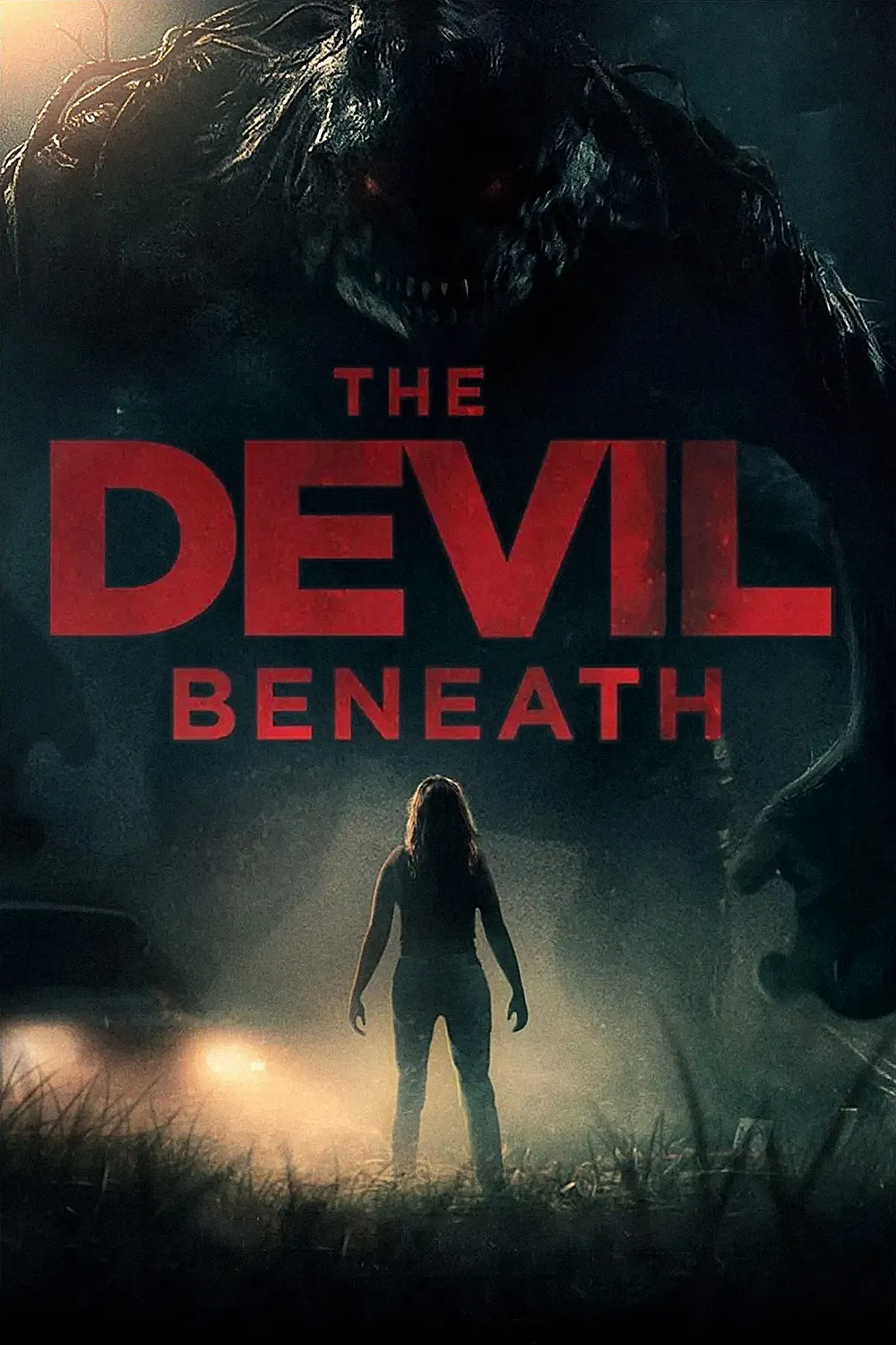Poster chính thức của phim Phim Kinh Dị, Phim Giật Gân "Ác Quỷ Ngầm" (Devil Beneath - 2023), với sự tham gia của diễn viên Dan Ewing và Tim Pocock.