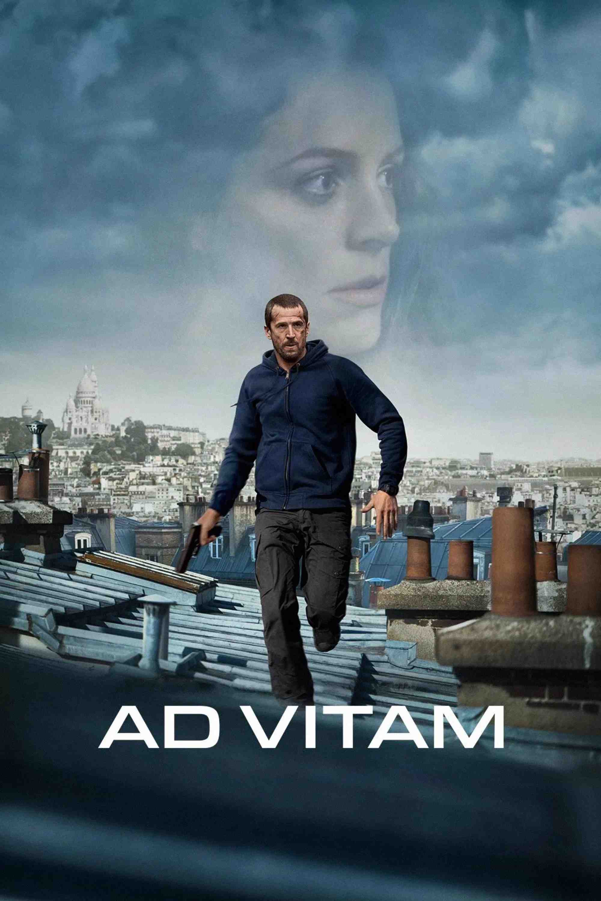 Poster chính thức của phim Phim Giật Gân, Phim Tâm Lý "Ad Vitam: Trọn đời" (Ad Vitam - 2025), với sự tham gia của diễn viên Guillaume Canet và Alexis Manenti.