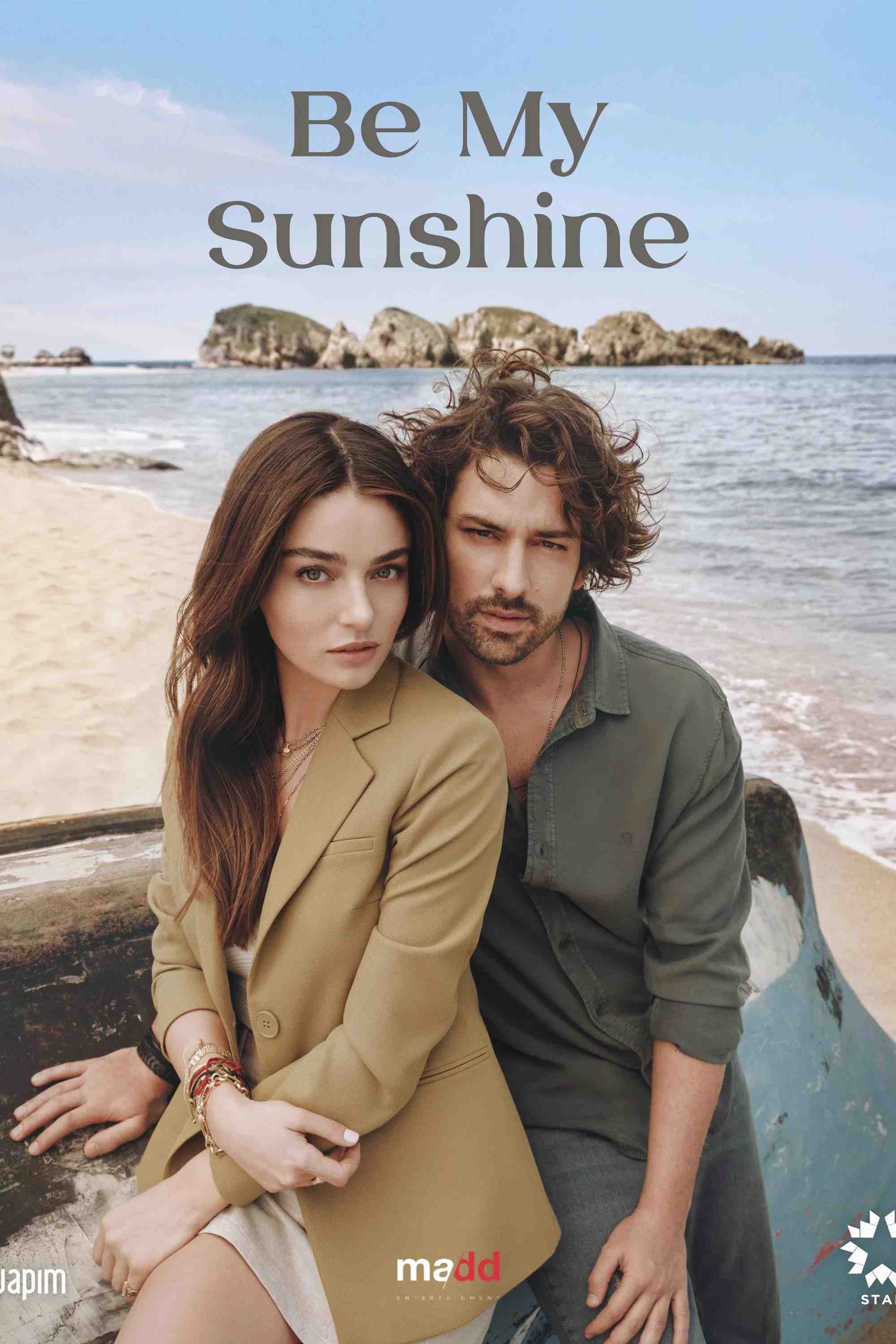 Poster chính thức của phim Phim Tâm Lý, Phim Hài "Ada Masali" (Be My Sunshine - 2021), với sự tham gia của diễn viên Ayça Ayşin Turan và Alp Navruz.