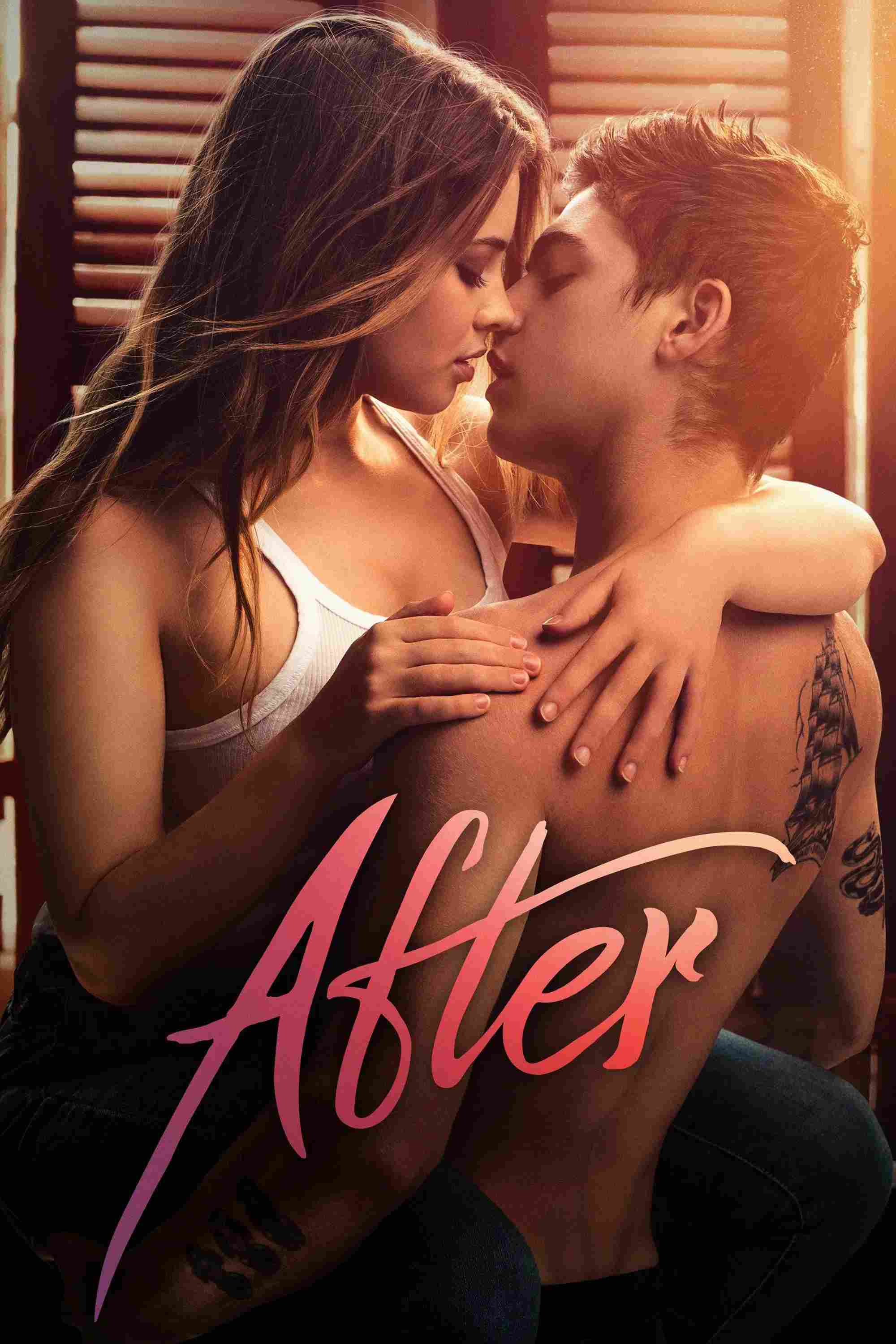 Poster chính thức của phim Phim Tình Cảm, Phim Tâm Lý "After" (After - 2019), với sự tham gia của diễn viên Josephine Langford và Hero Fiennes Tiffin.