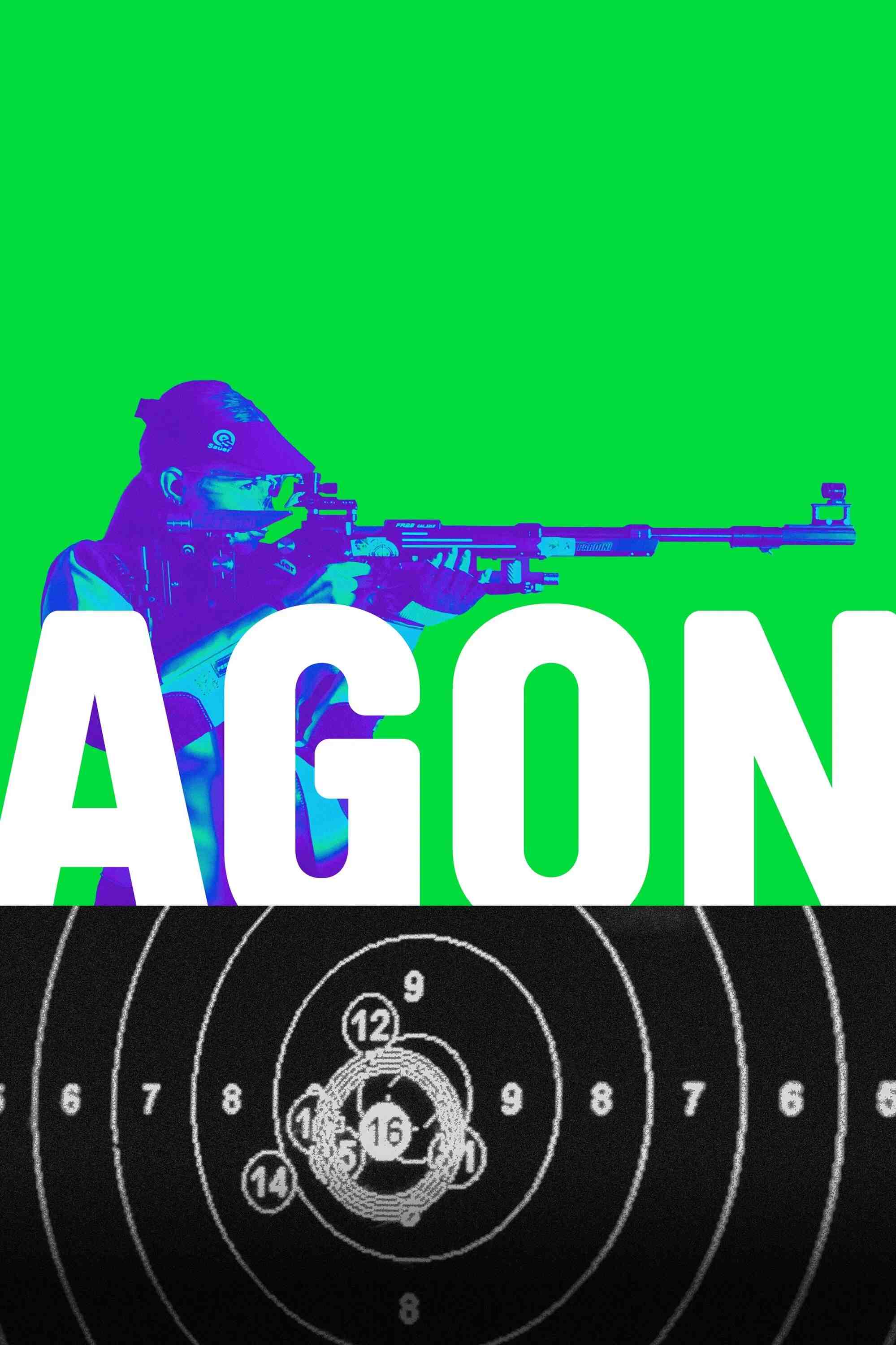 Poster chính thức của phim Phim Tâm Lý "Agon" (Agon - 2025), với sự tham gia của diễn viên Yle Vianello và Alice Bellandi.