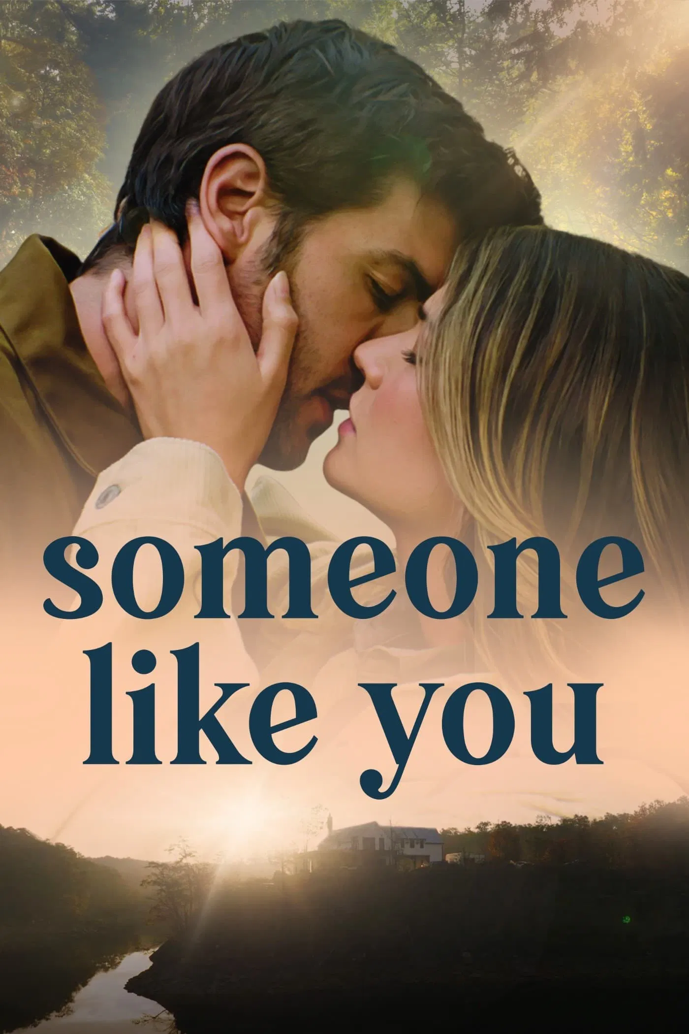 Poster chính thức của phim Phim Tình Cảm, Phim Tâm Lý "Ai Đó Như Em" (Someone Like You - 2024), với sự tham gia của diễn viên Sarah Fisher và Jake Allyn.
