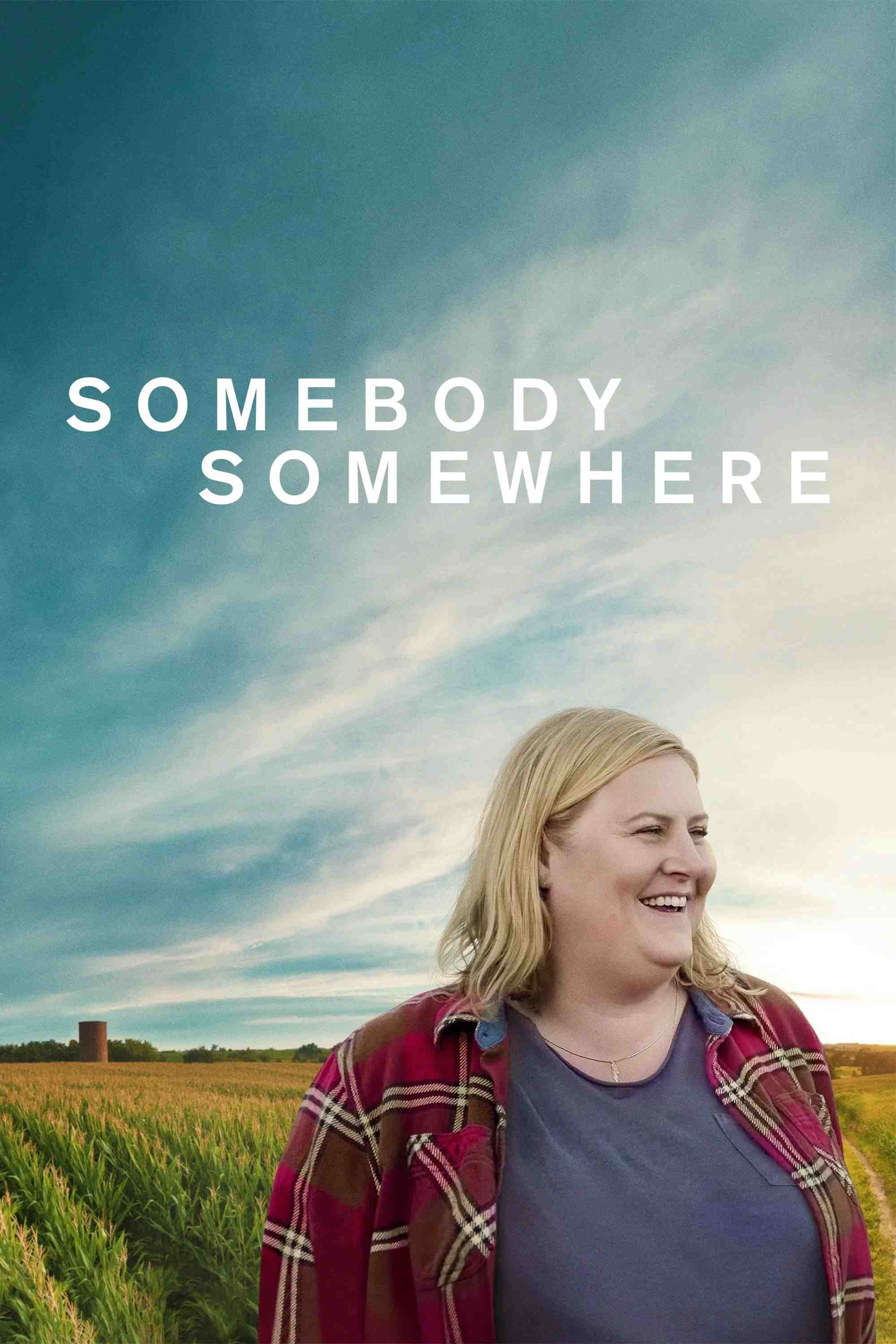 Poster chính thức của phim Phim Hài, Phim Tâm Lý "Ai Đó Ở Đâu Đó (Phần 2)" (Somebody Somewhere - 2022), với sự tham gia của diễn viên Bridget Everett và Jeff Hiller.