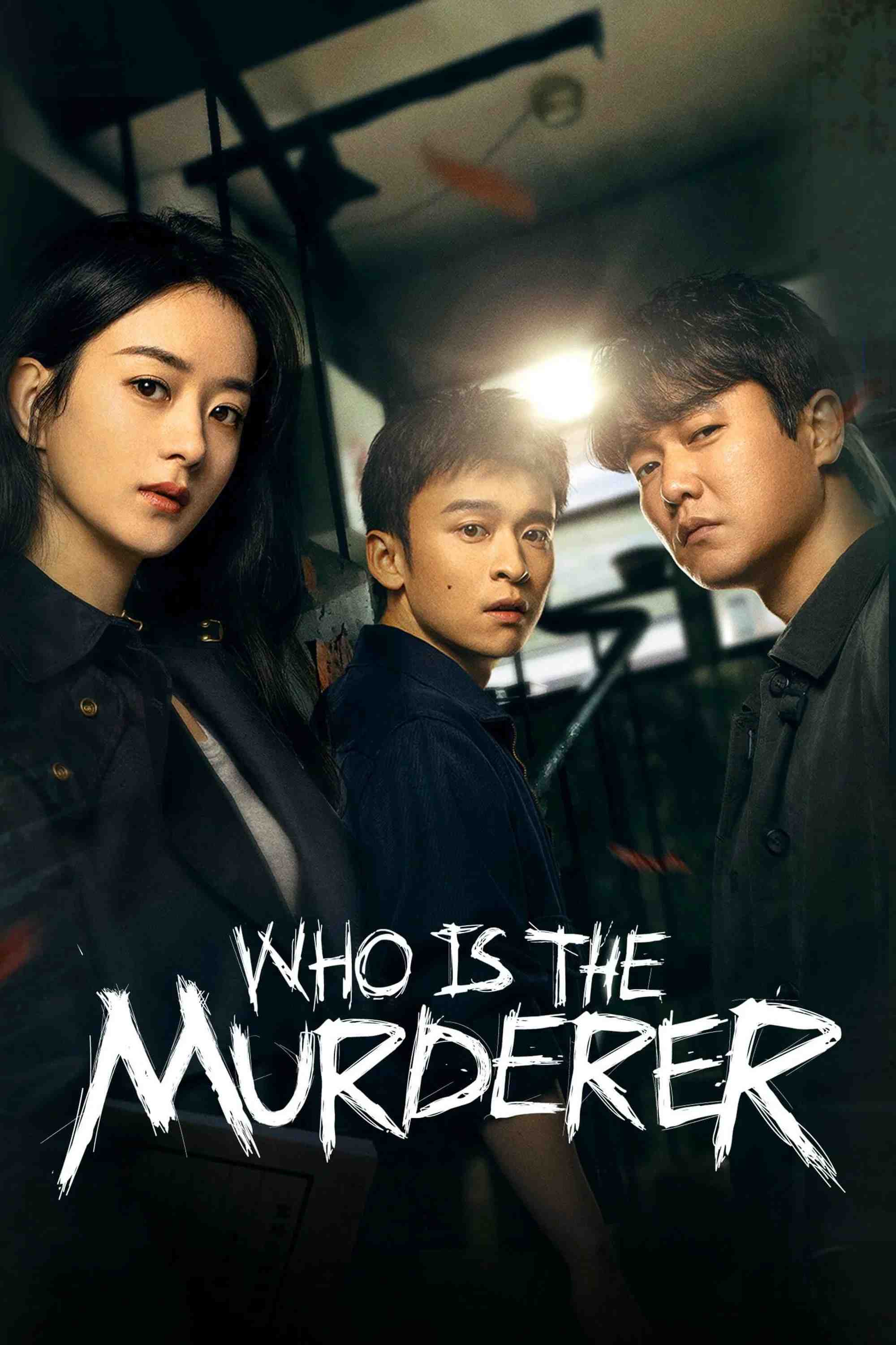 Poster chính thức của phim Phim Hình Sự, Phim Tâm Lý "Ai Là Hung Thủ" (Who Is the Murderer - 2021), với sự tham gia của diễn viên Triệu Lệ Dĩnh và Tiêu Ương.
