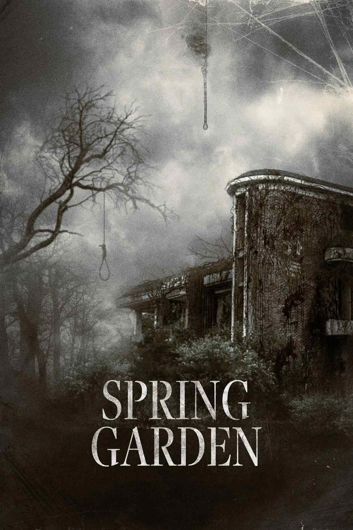 Poster chính thức của phim Phim Kinh Dị, Phim Giật Gân "Ai Oán Trong Vườn Xuân" (Spring Garden - 2024), với sự tham gia của diễn viên Jo Yoon-hee và Kim Joo-ryoung.