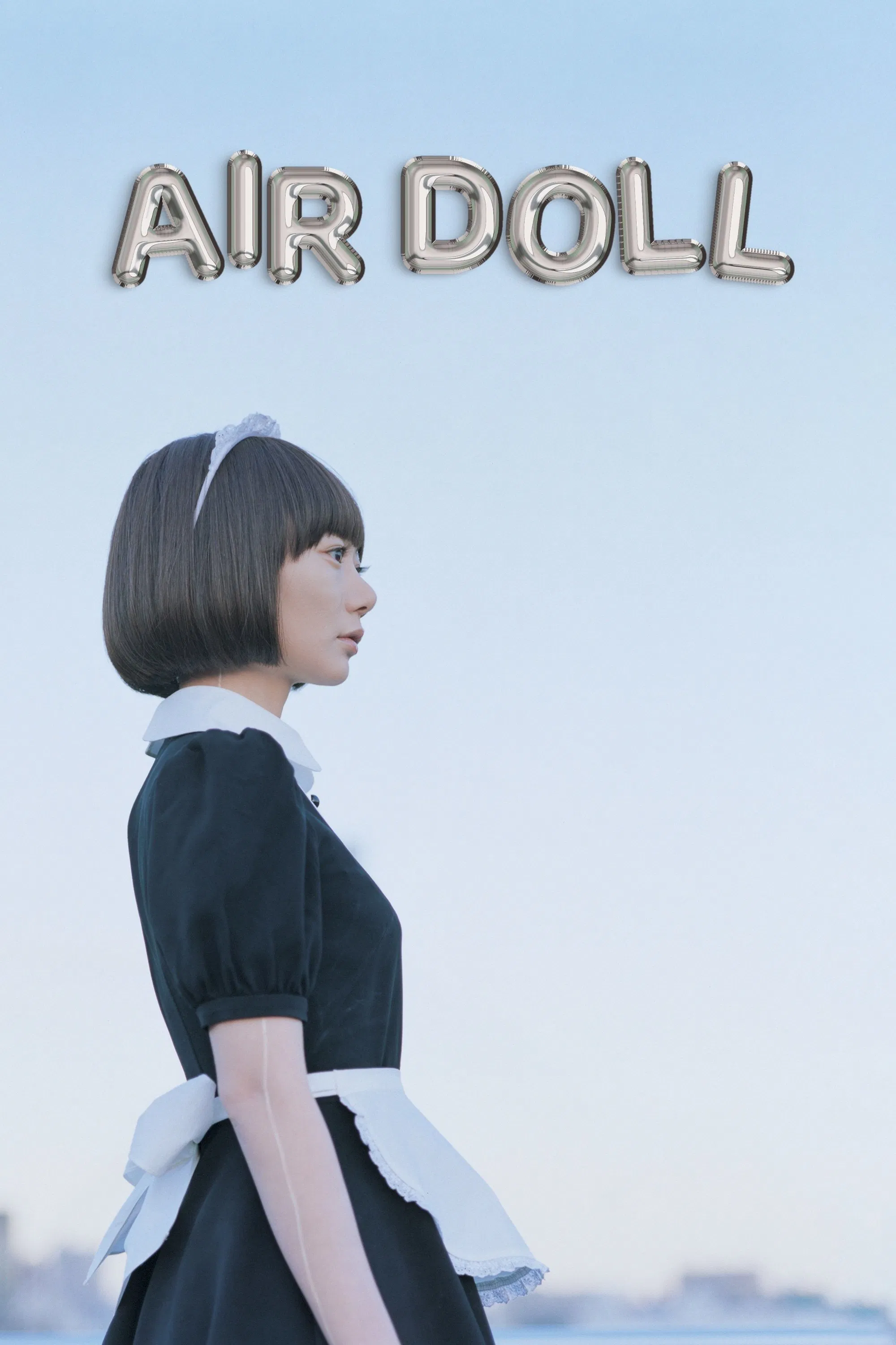 Poster chính thức của phim Phim Tâm Lý, Phim Giả Tượng "Air Doll" (Air Doll - 2009), với sự tham gia của diễn viên Bae Doona và Arata Iura.