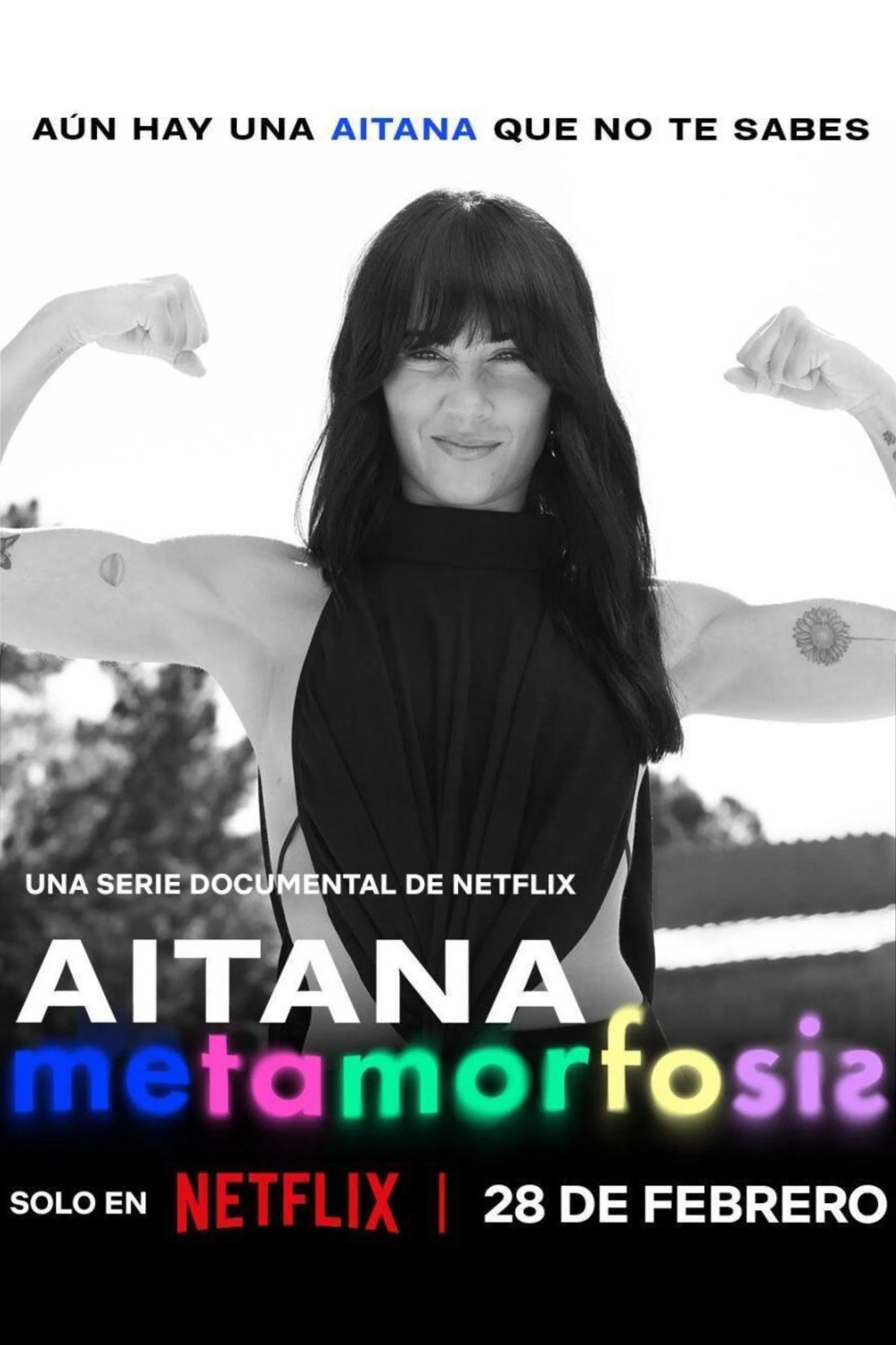 Poster chính thức của phim Phim Tài Liệu "Aitana: Biến hóa" (Aitana: Metamorphosis - 2025), với sự tham gia của diễn viên Aitana.