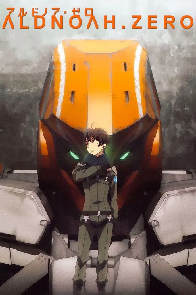Poster chính thức của phim Phim Hoạt Hình, Phim Hành Động & Phiêu Lưu "Aldnoah.Zero" (Aldnoah.Zero - 2014), với sự tham gia của diễn viên Harae Natsuki và Kensho Ono.