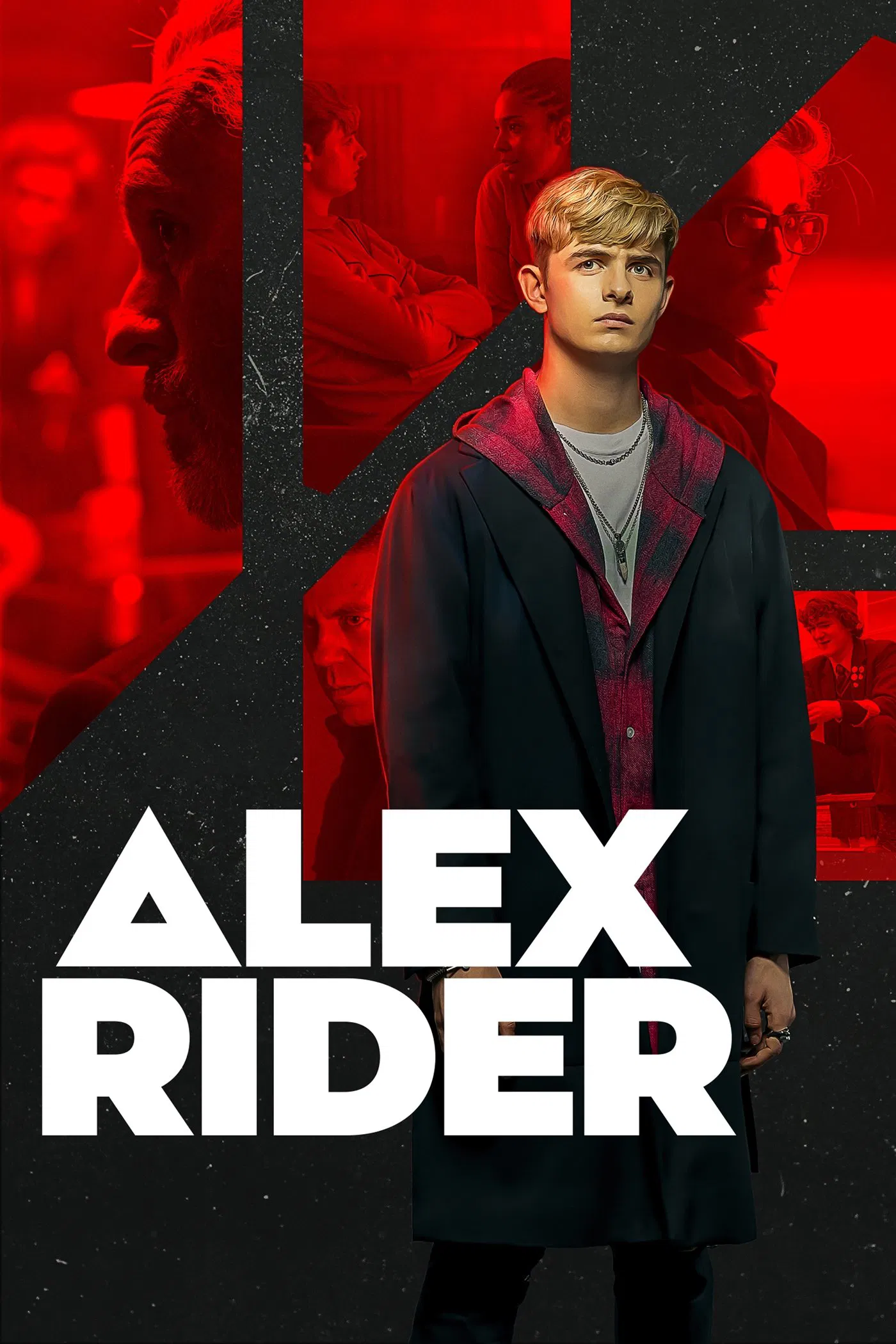 Poster chính thức của phim Phim Tâm Lý, Phim Hành Động & Phiêu Lưu "Alex Rider (Phần 1)" (Alex Rider - 2020), với sự tham gia của diễn viên Otto Farrant và Stephen Dillane.