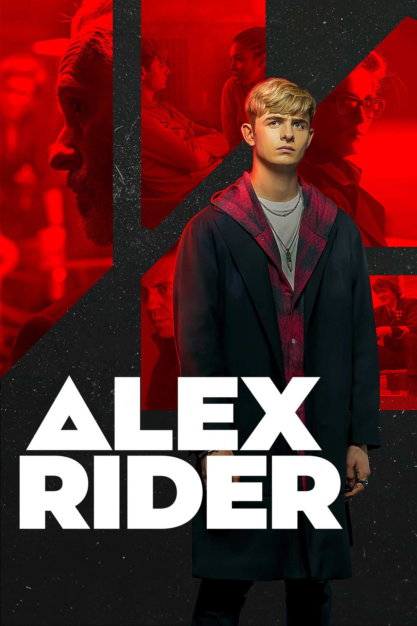 Poster chính thức của phim Phim Tâm Lý, Phim Hành Động & Phiêu Lưu "Alex Rider (Phần 3)" (Alex Rider - 2020), với sự tham gia của diễn viên Otto Farrant và Stephen Dillane.
