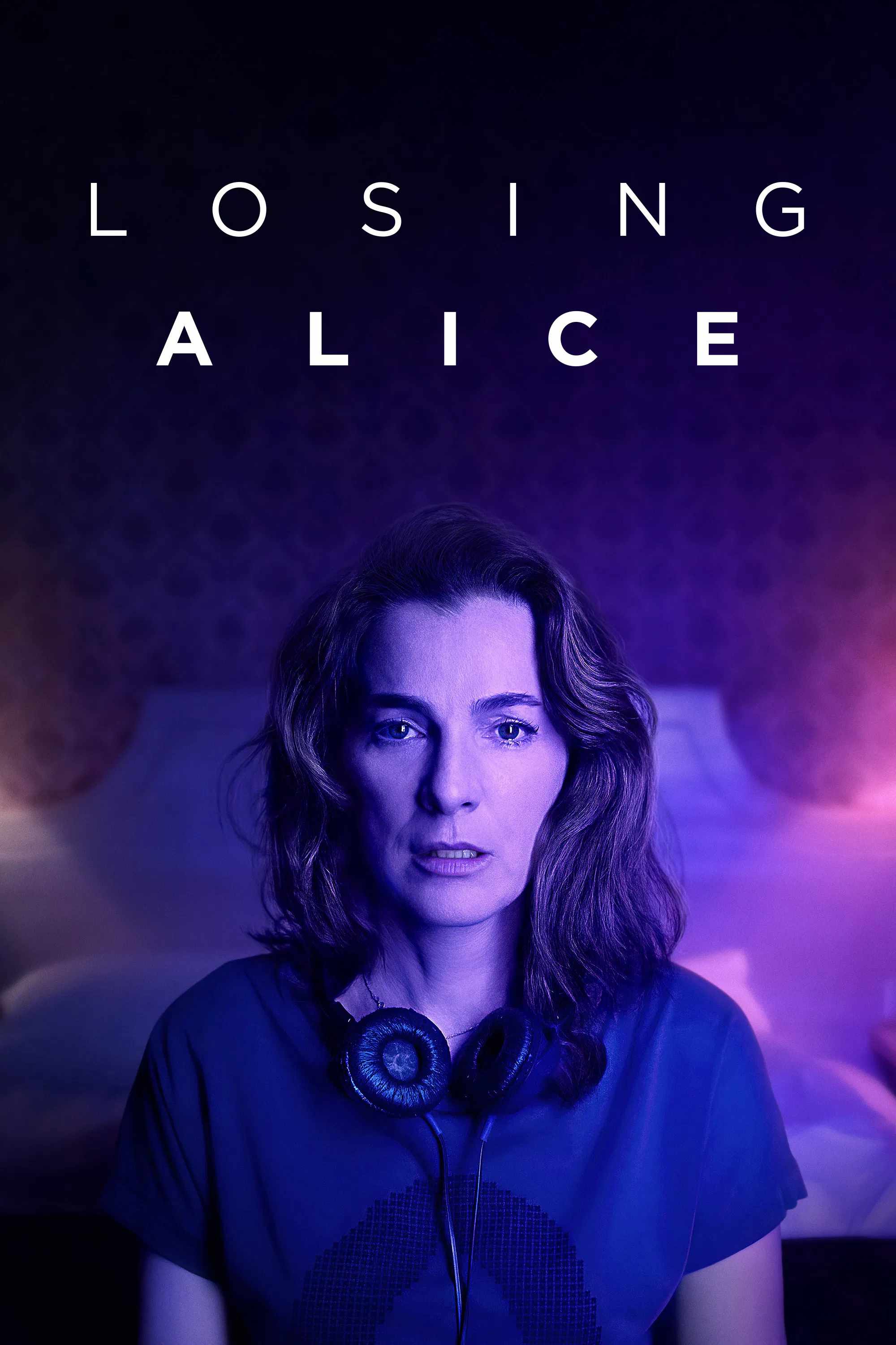 Poster chính thức của phim Phim Tâm Lý "Alice Lạc Lối" (Losing Alice - 2020), với sự tham gia của diễn viên Ayelet Zurer và Lihi Kornowski.