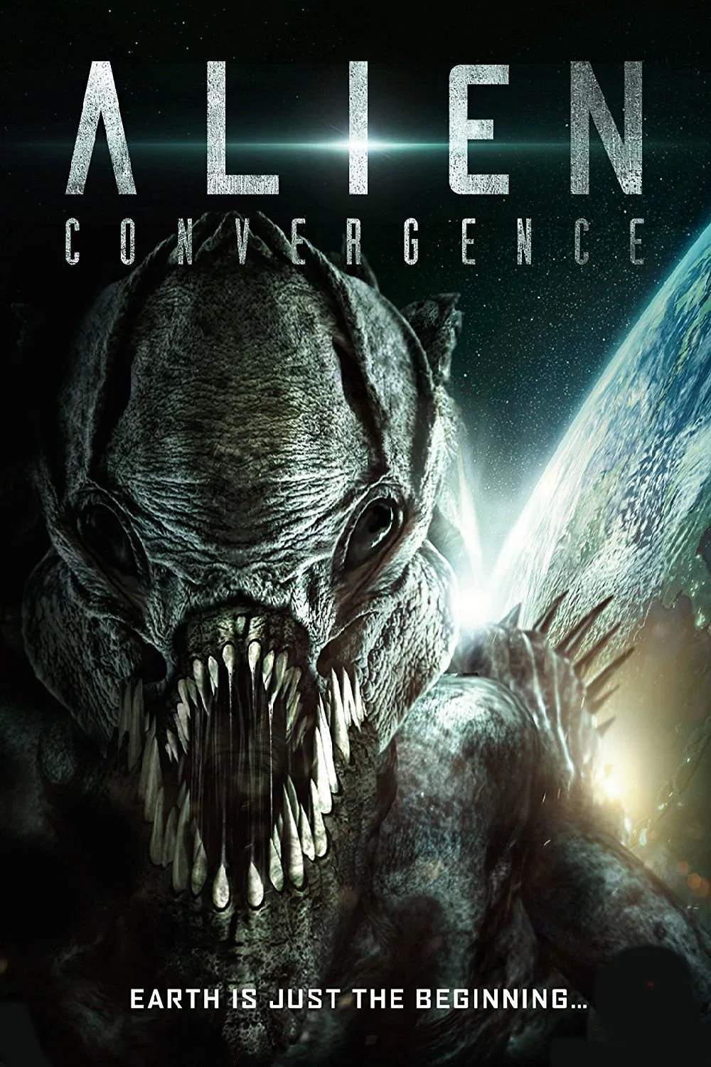 Poster chính thức của phim Phim Kinh Dị, Phim Viễn Tưởng "Alien Convergence" (Alien Convergence - 2017), với sự tham gia của diễn viên Caroline Ivari và Stephen Brown.