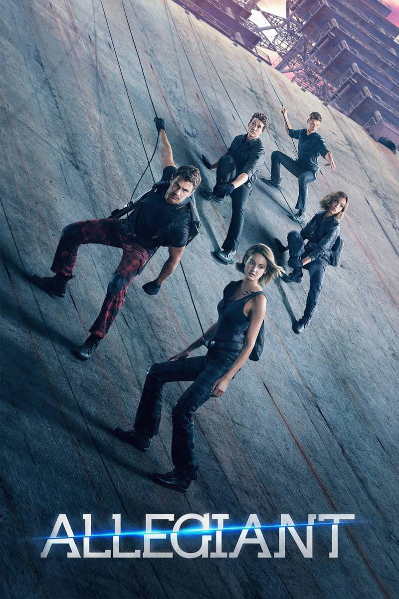 Poster chính thức của phim Phim Phiêu Lưu, Phim Viễn Tưởng "Allegiant" (Allegiant - 2016), với sự tham gia của diễn viên Shailene Woodley và Theo James.