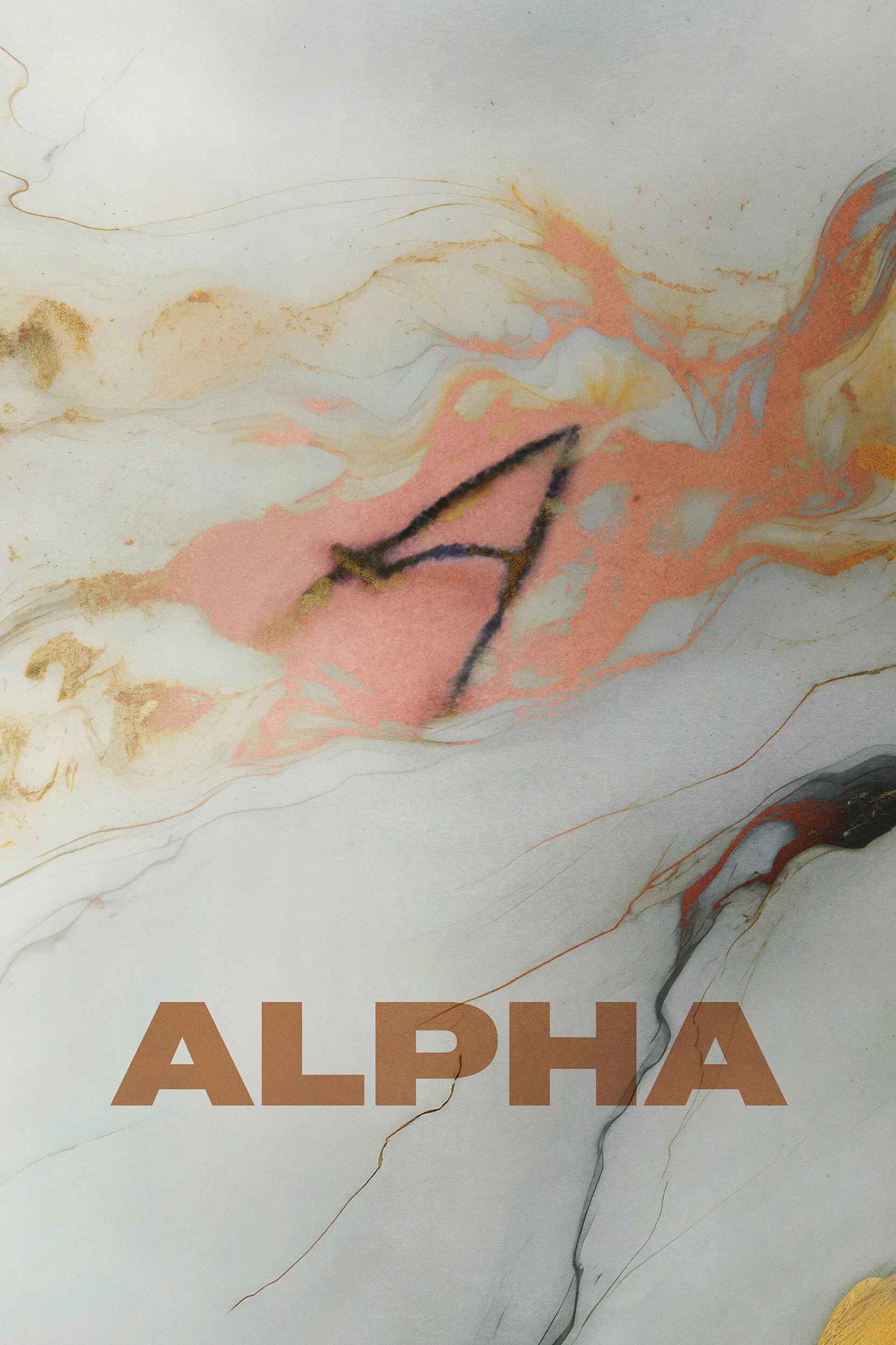 Poster chính thức của phim Phim Kinh Dị, Phim Tâm Lý "Alpha" (Alpha - 2025), với sự tham gia của diễn viên Mélissa Boros và Tahar Rahim.