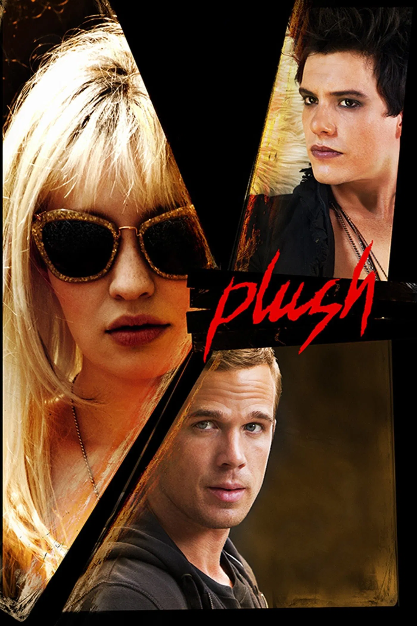 Poster chính thức của phim Phim Giật Gân "Ám Ảnh Ái Tình" (Plush - 2013), với sự tham gia của diễn viên Emily Browning và Cam Gigandet.