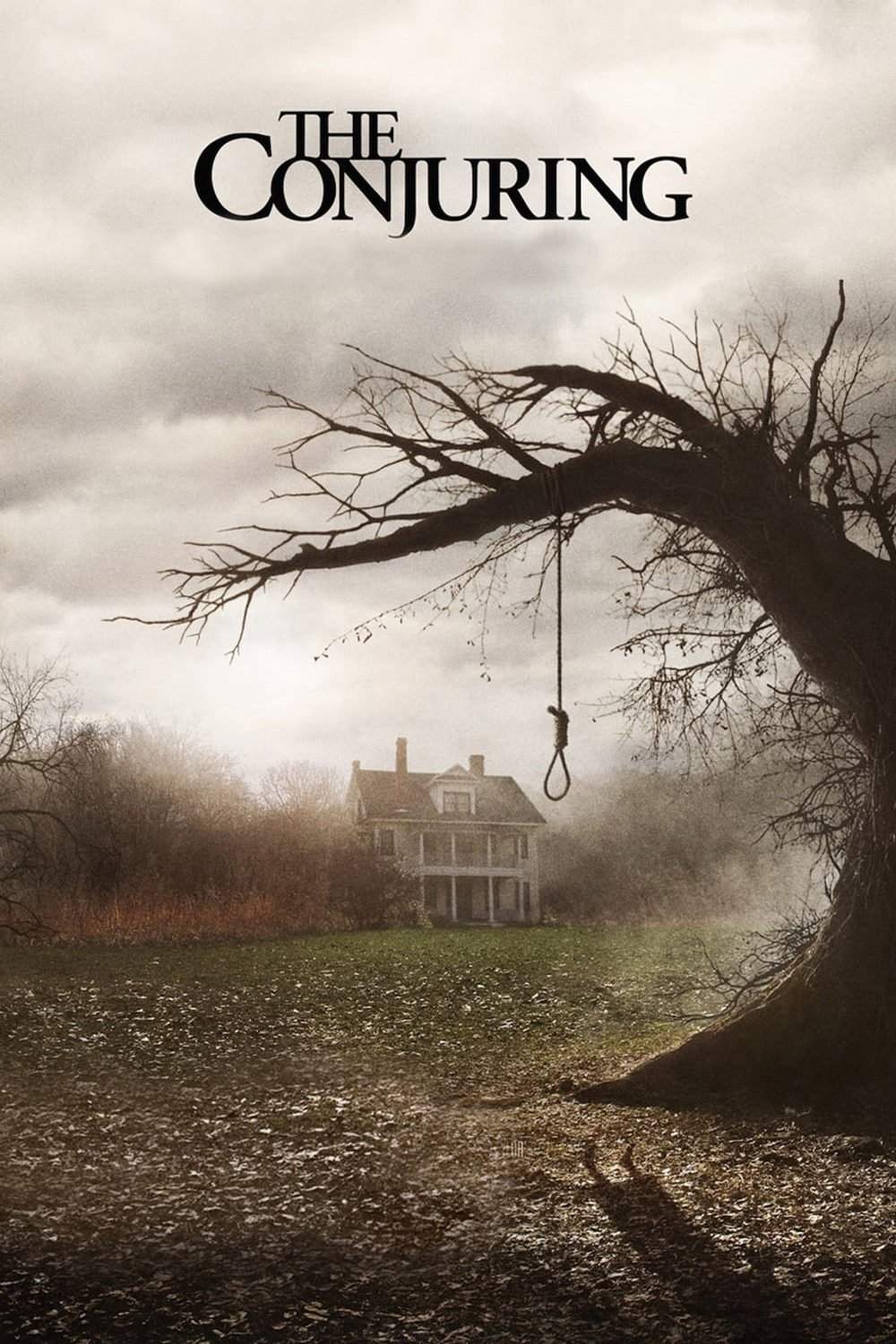 Poster chính thức của phim Phim Kinh Dị, Phim Giật Gân "Ám Ảnh Kinh Hoàng" (The Conjuring - 2013), với sự tham gia của diễn viên Vera Farmiga và Patrick Wilson.