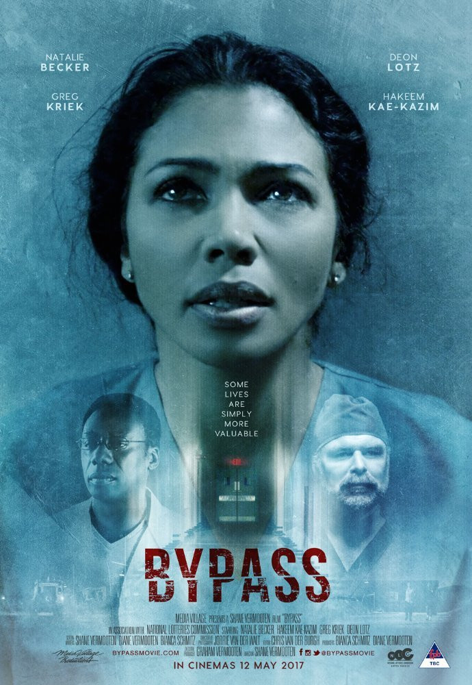 Poster chính thức của phim Phim Giật Gân, Phim Tâm Lý "Ám Ảnh Trong Đêm" (Bypass - 2017), với sự tham gia của diễn viên Natalie Becker và Hakeem Kae-Kazim.
