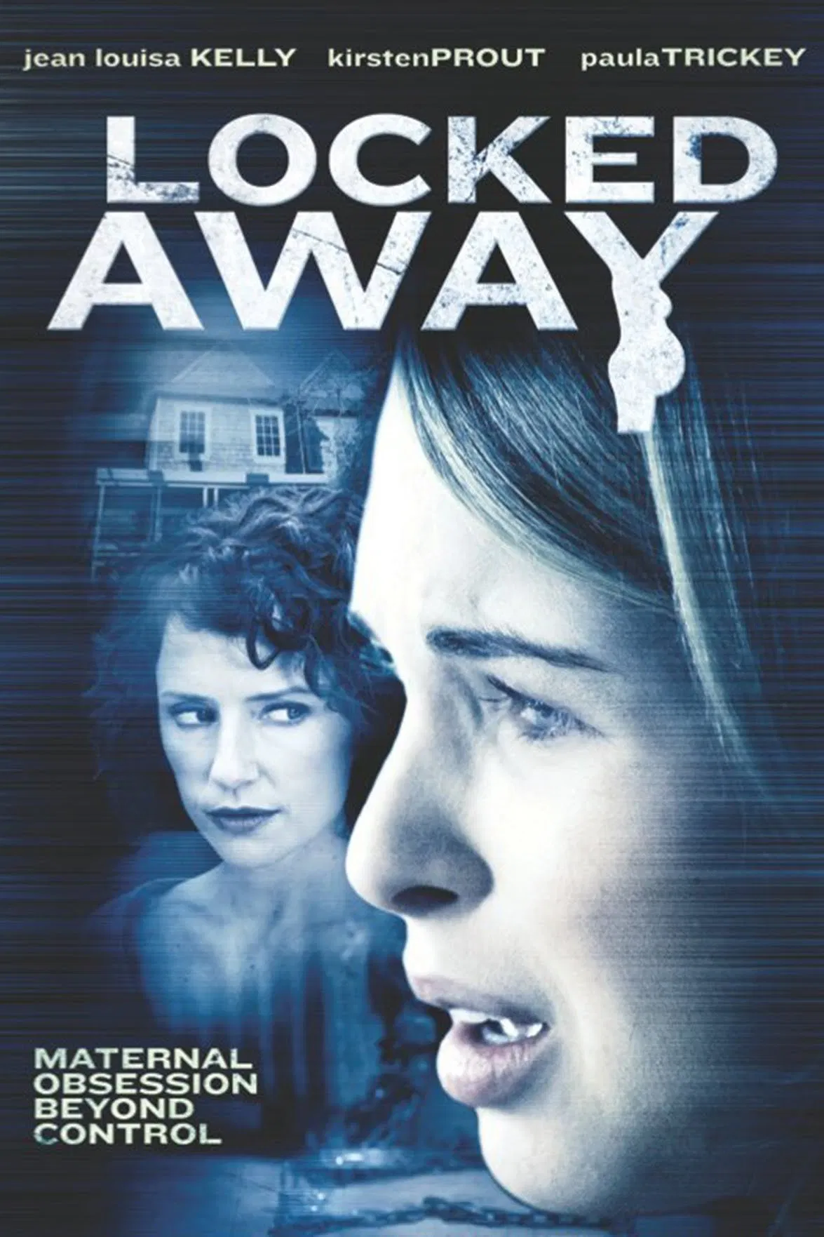 Poster chính thức của phim Phim Hình Sự, Phim Tâm Lý "Âm Mưu Làm Mẹ" (Locked Away - 2010), với sự tham gia của diễn viên Paula Trickey và Jake Thomas.