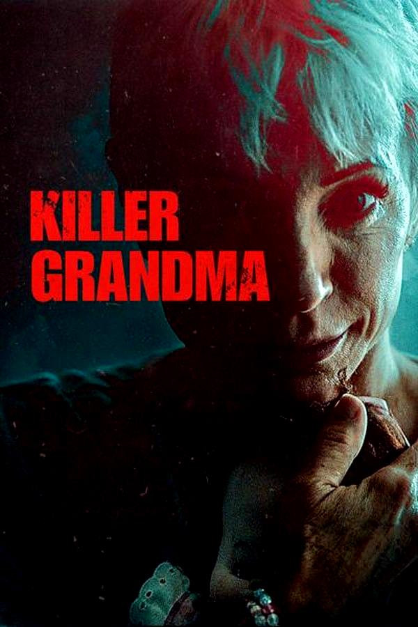 Poster chính thức của phim Phim Giật Gân, Phim Truyền Hình "Âm Mưu Mẹ Kế" (Killer Grandma - 2018), với sự tham gia của diễn viên Nana Visitor và Kelly Sullivan.
