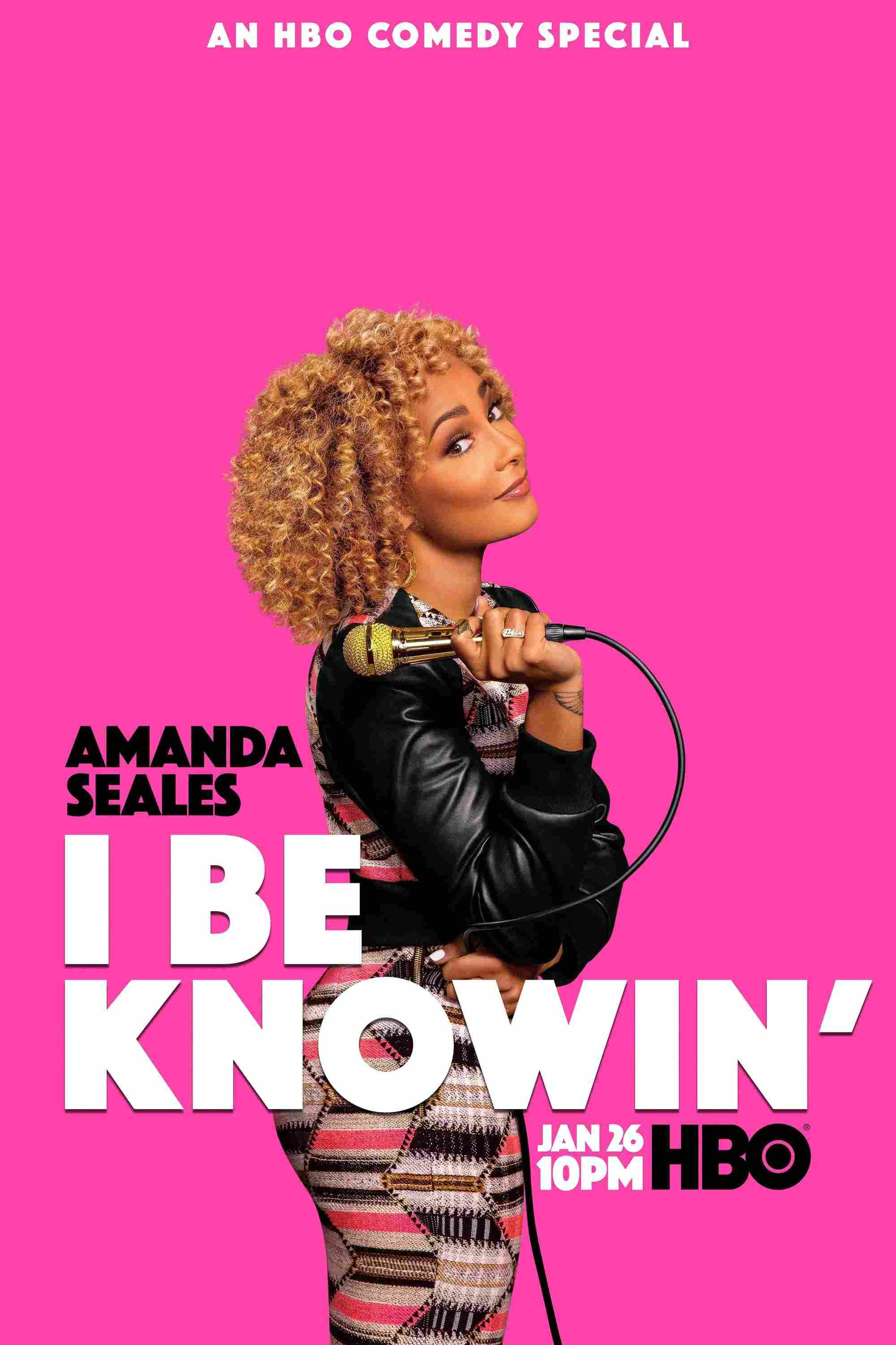 Poster chính thức của phim Phim Hài, Phim Truyền Hình "Amanda Seals: Tôi Biết Đấy" (Amanda Seales: I Be Knowin' - 2019), với sự tham gia của diễn viên Amanda Seales.