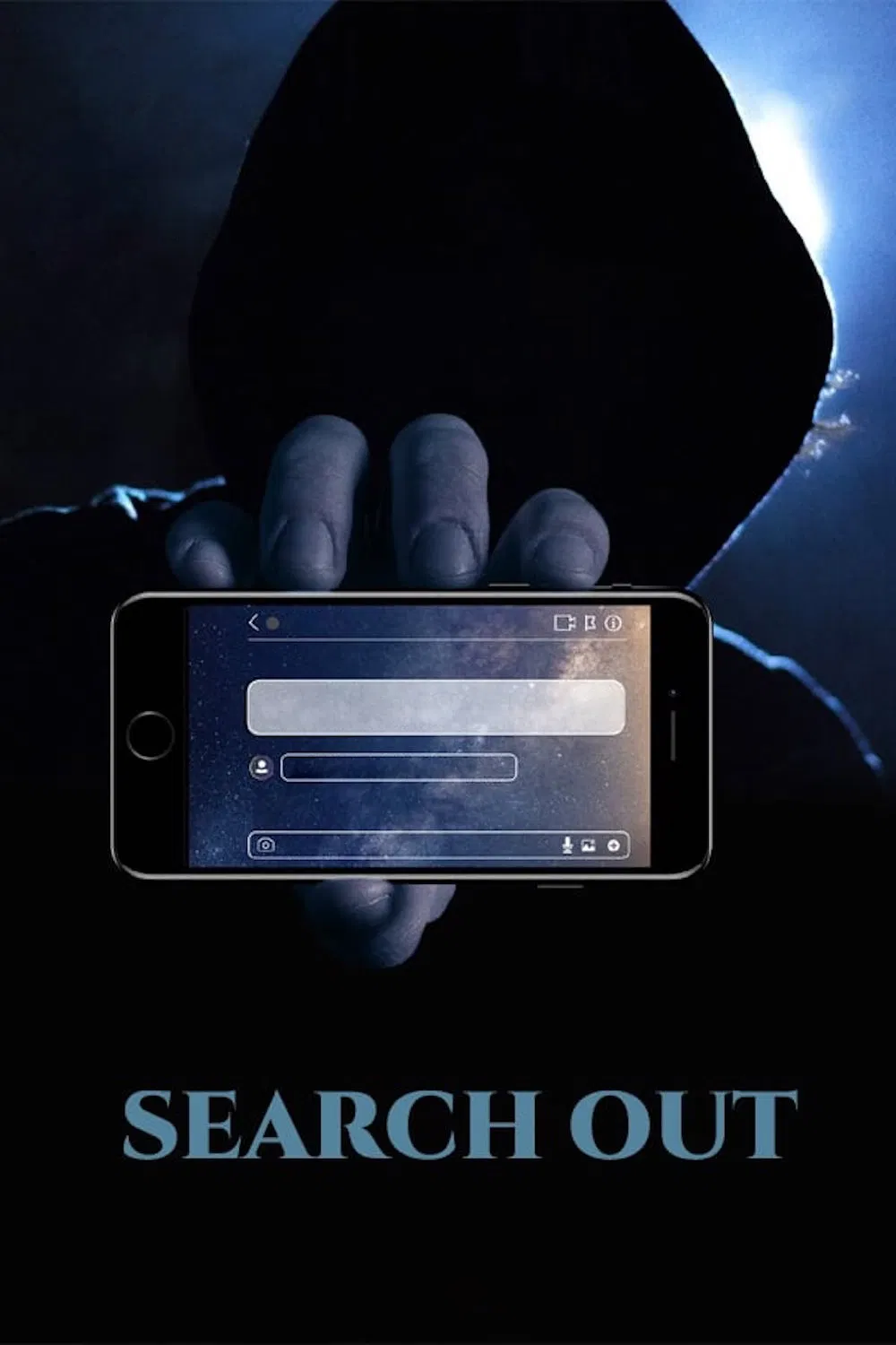 Poster chính thức của phim Phim Giật Gân, Phim Hình Sự "Ẩn danh" (Search Out - 2020), với sự tham gia của diễn viên Lee Si-eon và Kim Sung-cheol.