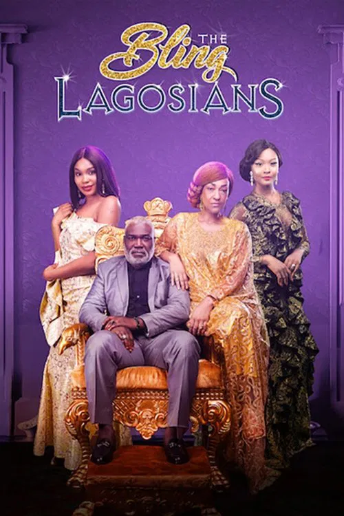 Poster chính thức của phim Phim Tâm Lý "Ấn Độ Hào Nhoáng" (The Bling Lagosians - 2019), với sự tham gia của diễn viên Toyin Abraham và Tana Egbo-Adelana.
