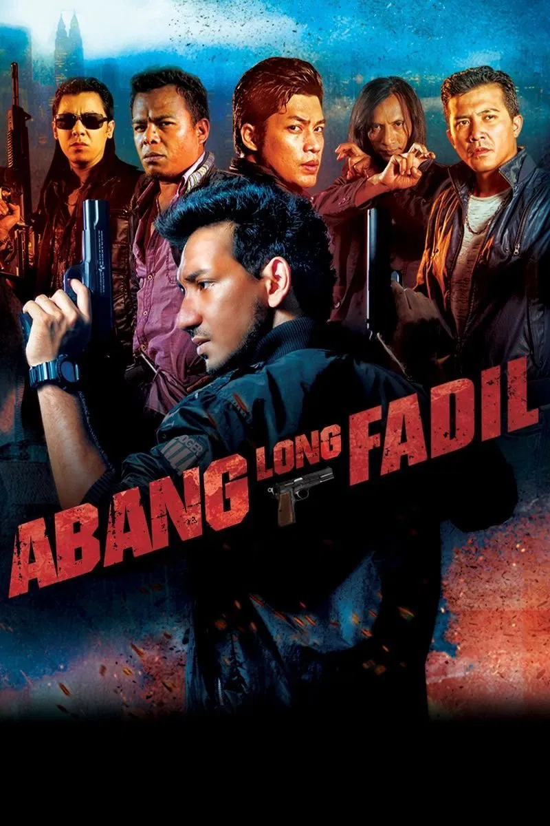 Poster chính thức của phim Phim Hành Động, Phim Hài "Anh Cả Fadil" (Big Brother Fadil - 2014), với sự tham gia của diễn viên Zizan Razak và Kamal Adli.