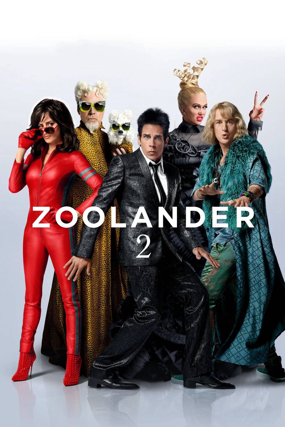 Poster chính thức của phim Phim Hài, Phim Phiêu Lưu "Anh Chàng Siêu Mẫu 2" (Zoolander 2 - 2016), với sự tham gia của diễn viên Ben Stiller và Owen Wilson.